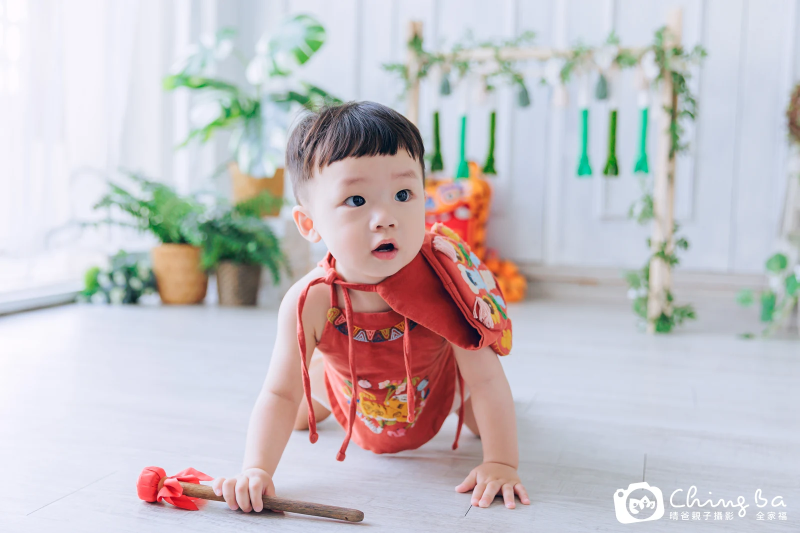 諺周歲抓周儀式的紀錄（2023 年夏季・平日場）