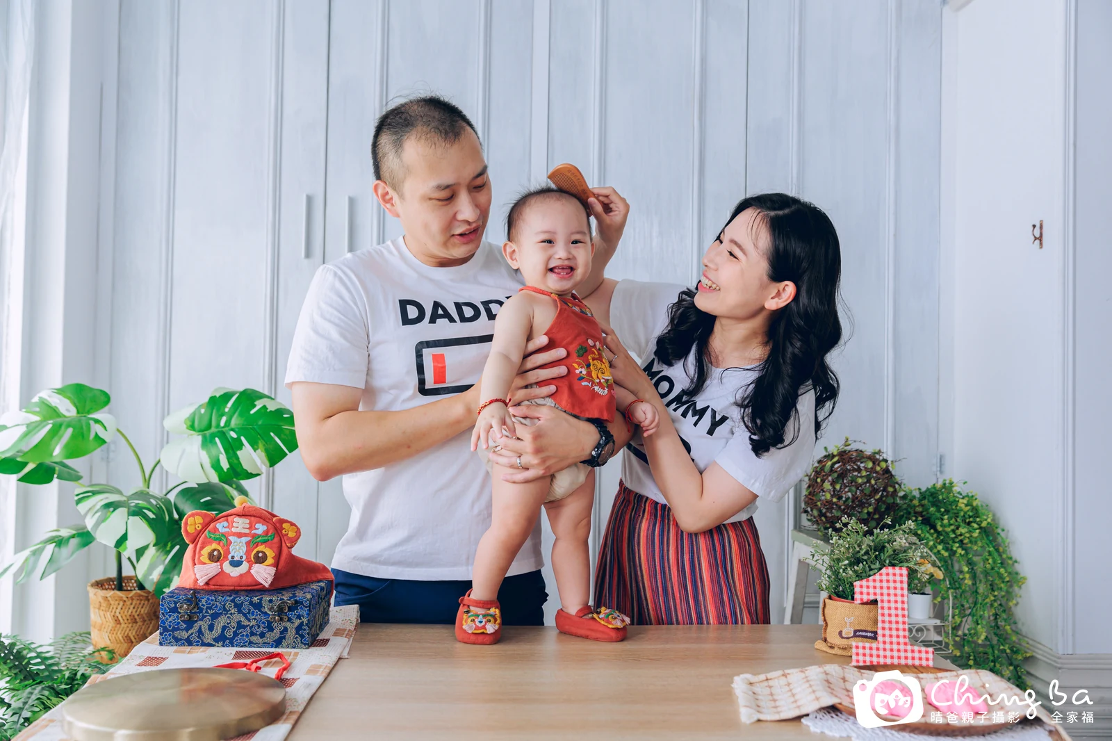 米蘇的抓周時光——晴爸親子攝影