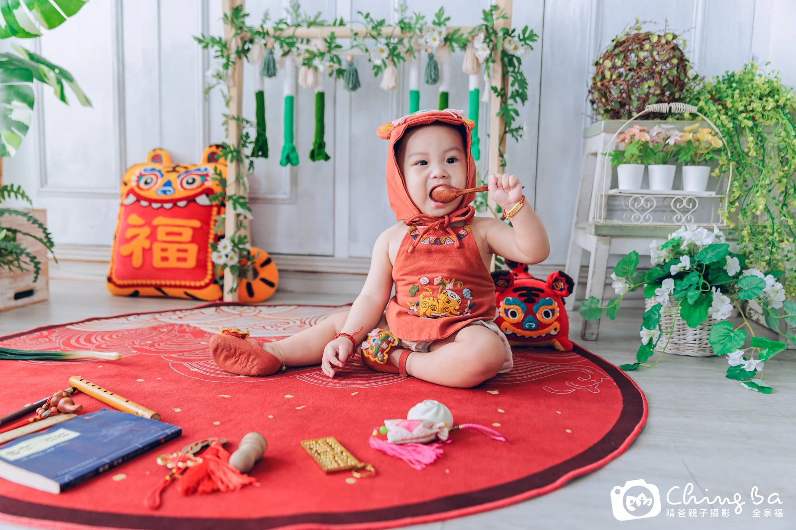 米蘇的抓周時光——晴爸親子攝影