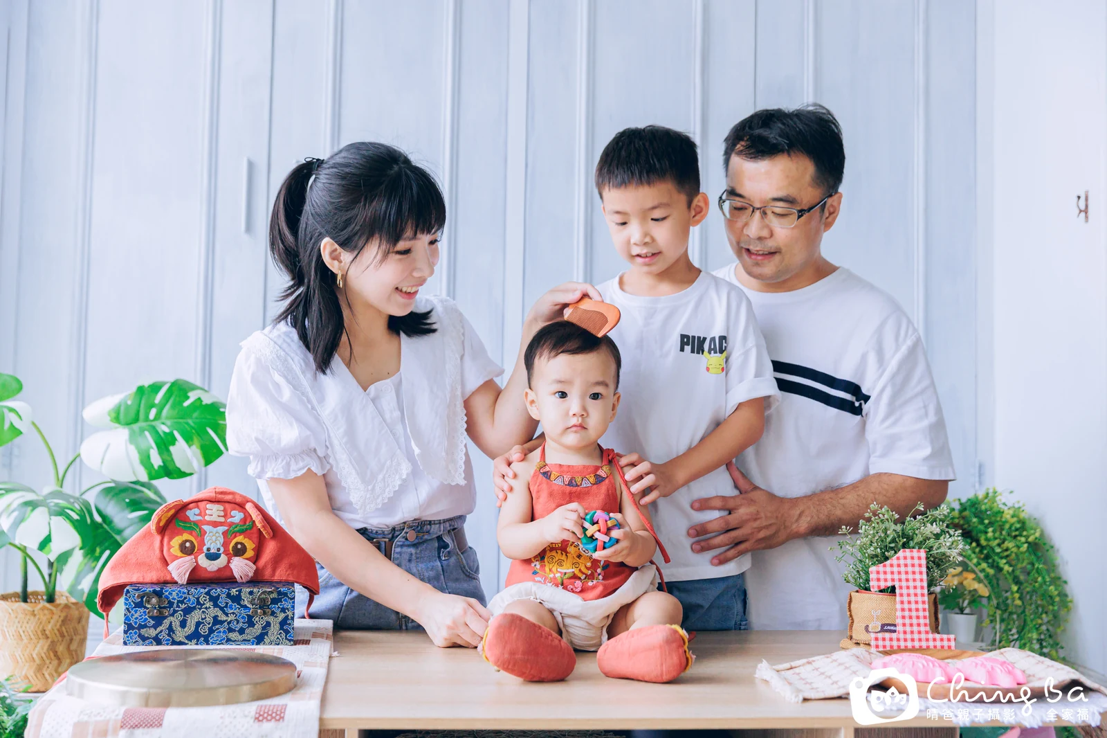 布布的抓周時光——晴爸親子攝影