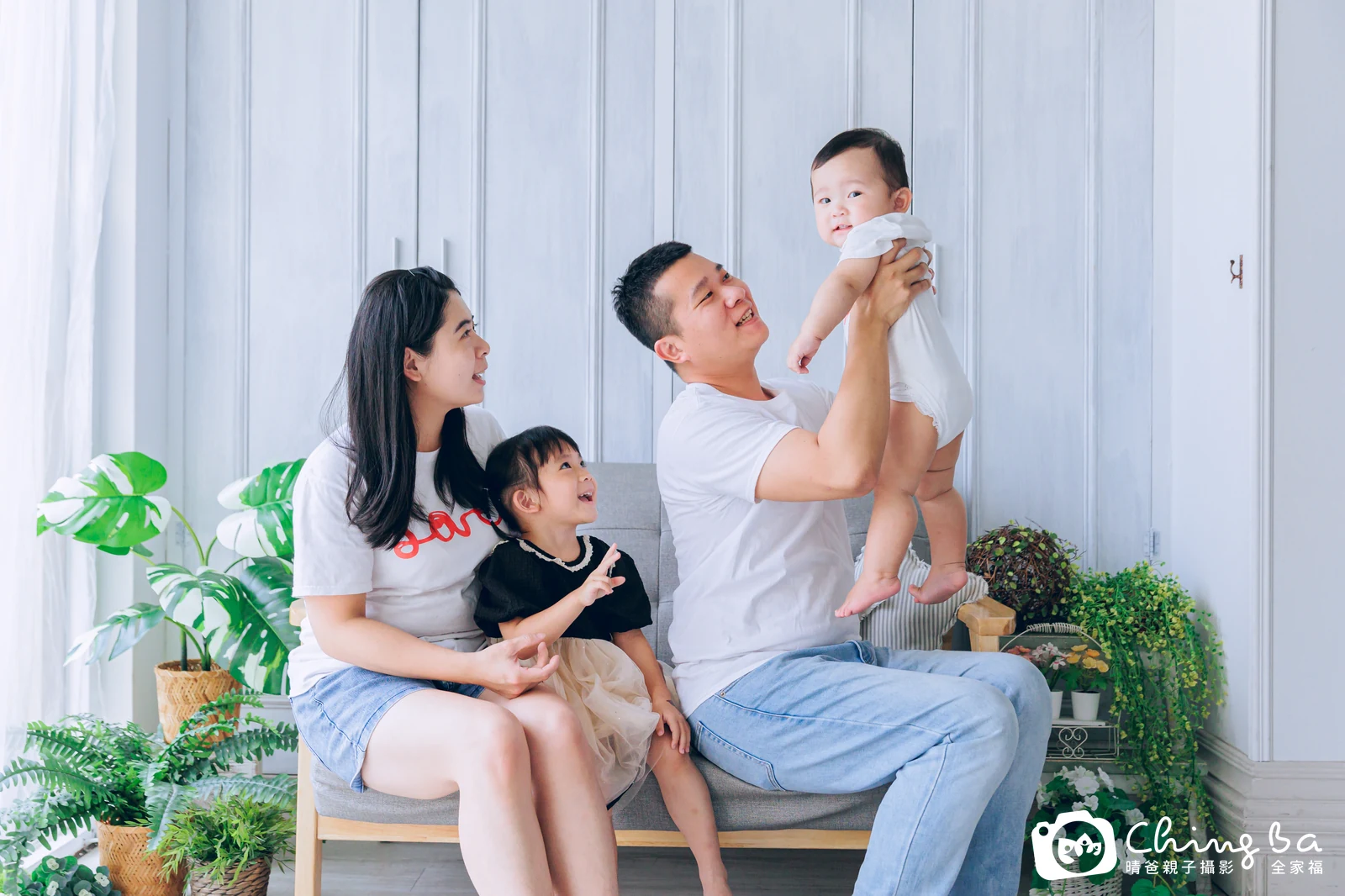 小序 約 1 歲寶貝 台中小家庭抓周紀念照｜晴爸親子攝影