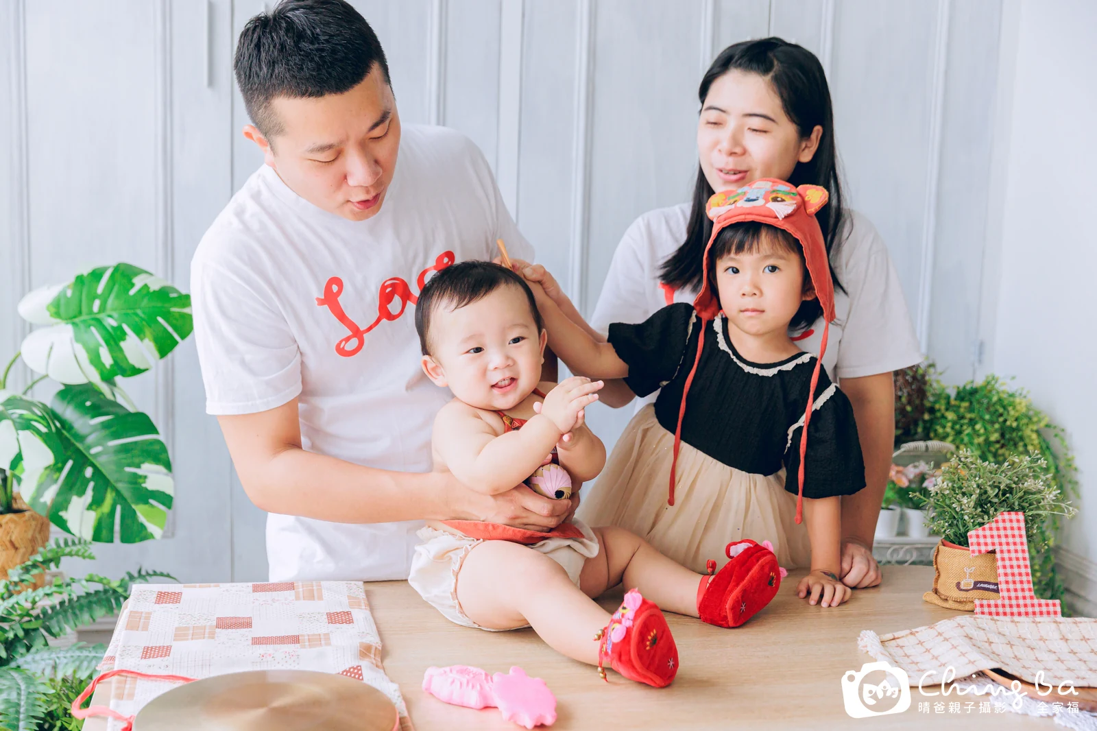 小序的抓周時光——晴爸親子攝影