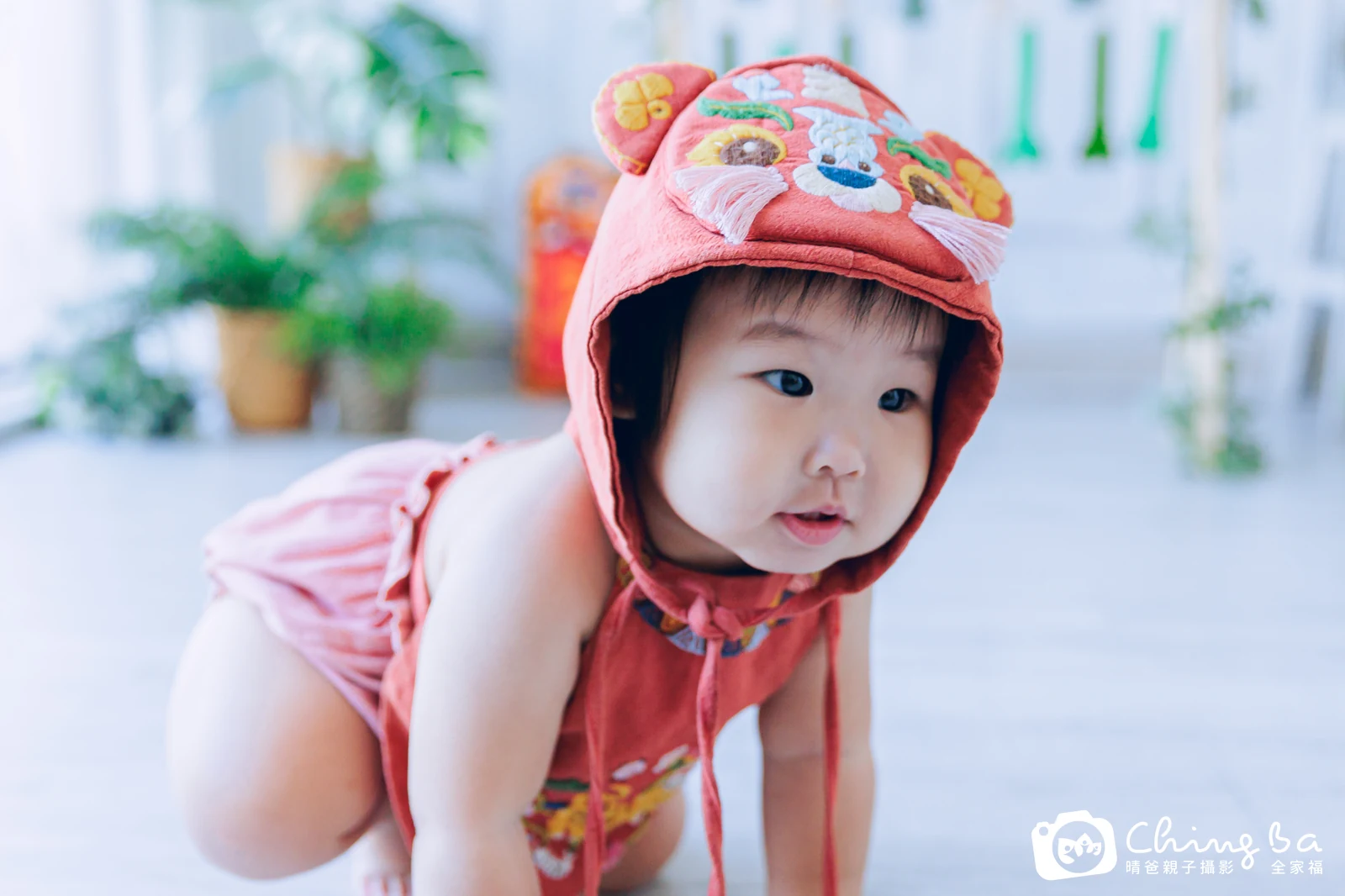 溦溦的抓周時光——晴爸親子攝影