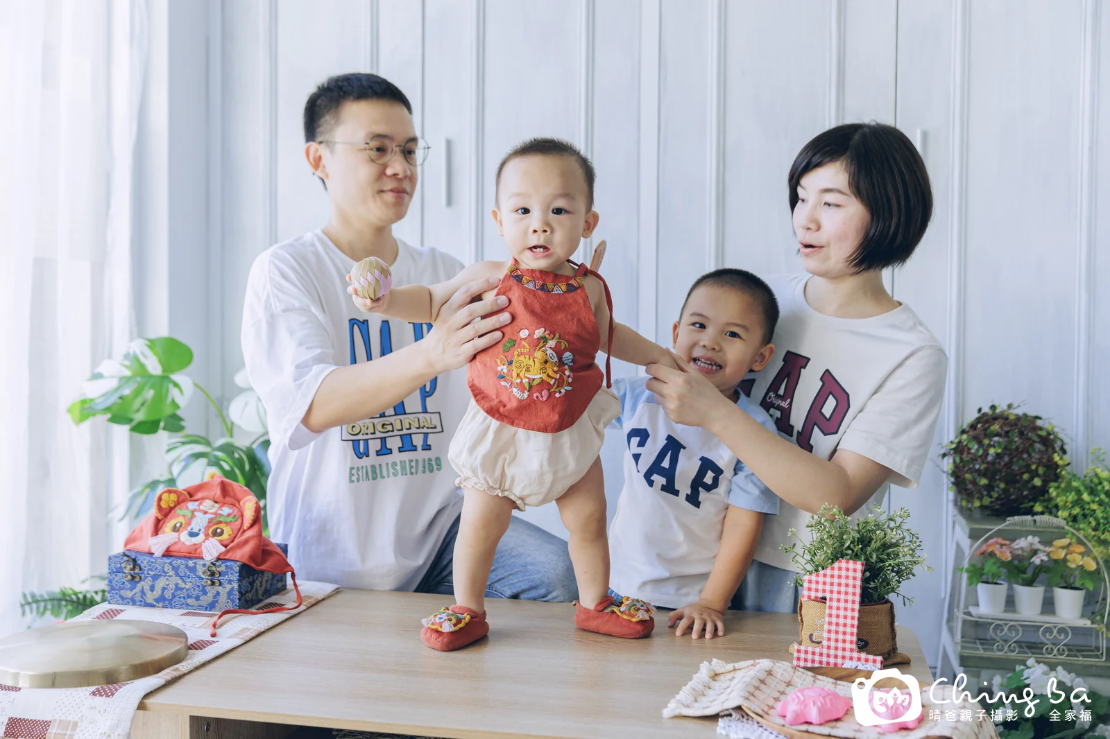 克的抓周時光——晴爸親子攝影
