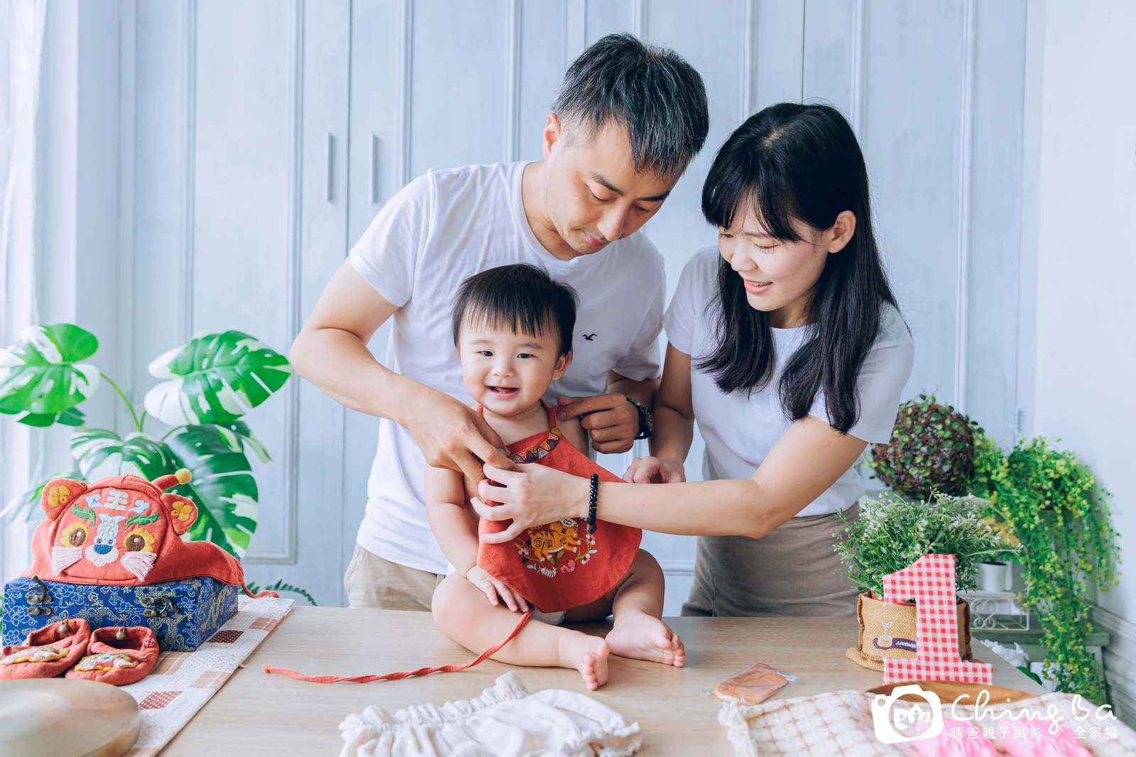 布布的抓周時光——晴爸親子攝影
