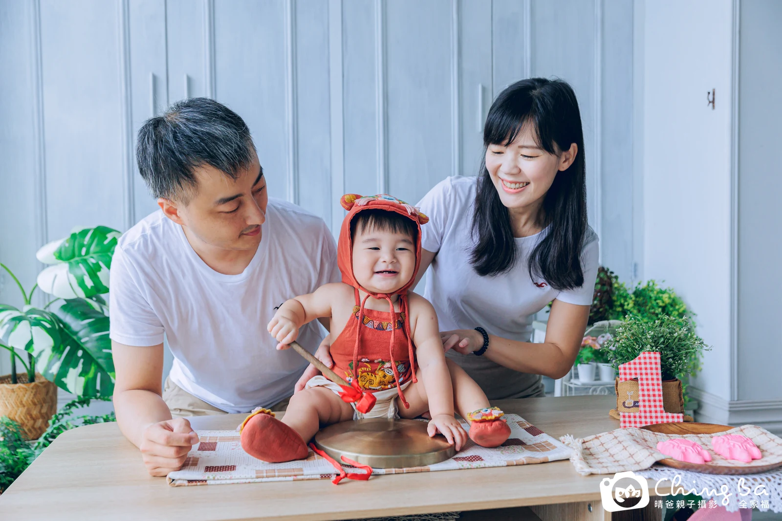 布布的抓周時光——晴爸親子攝影