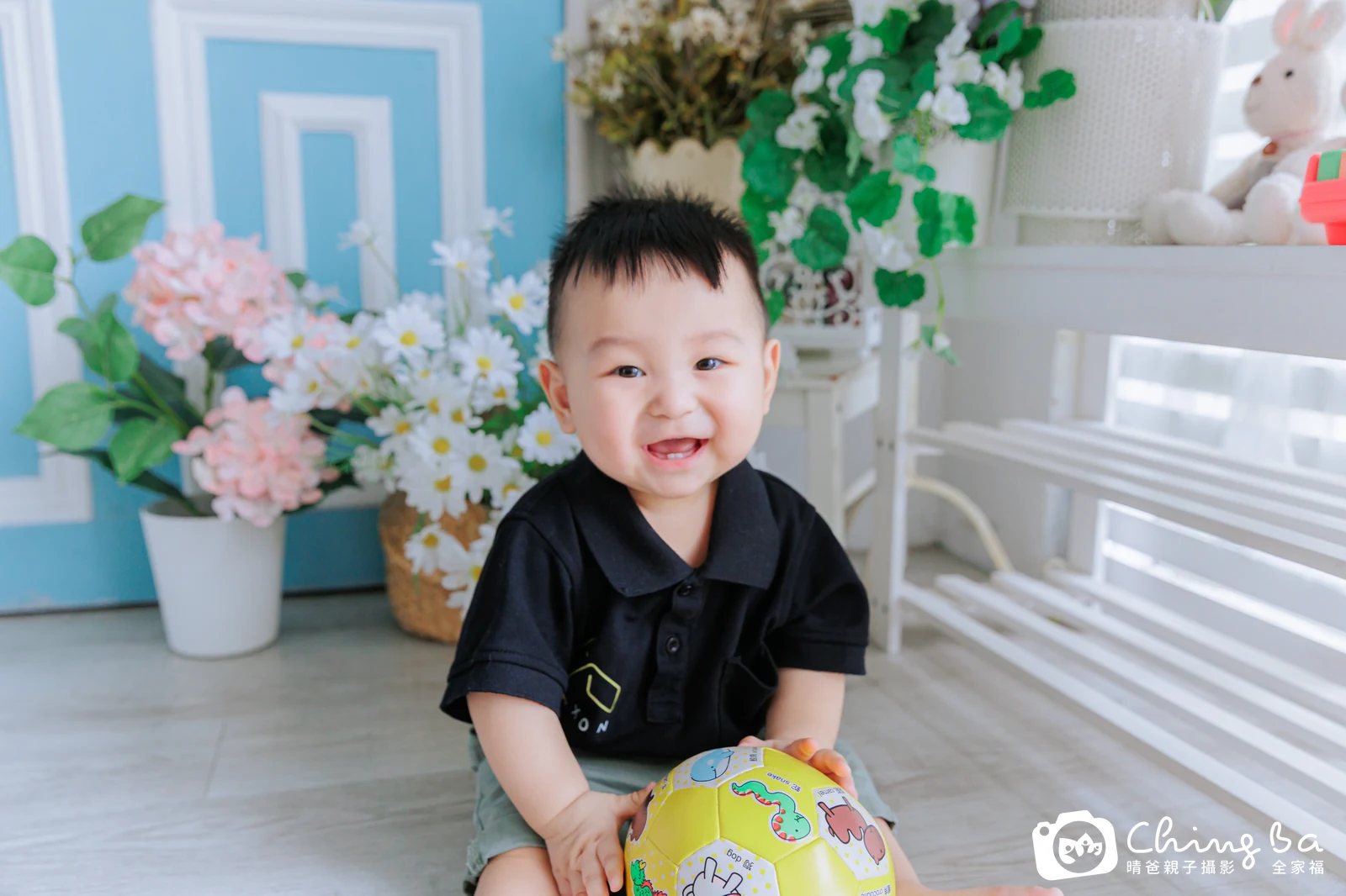 左左周歲抓周儀式的紀錄（2023 年夏季・假日場）