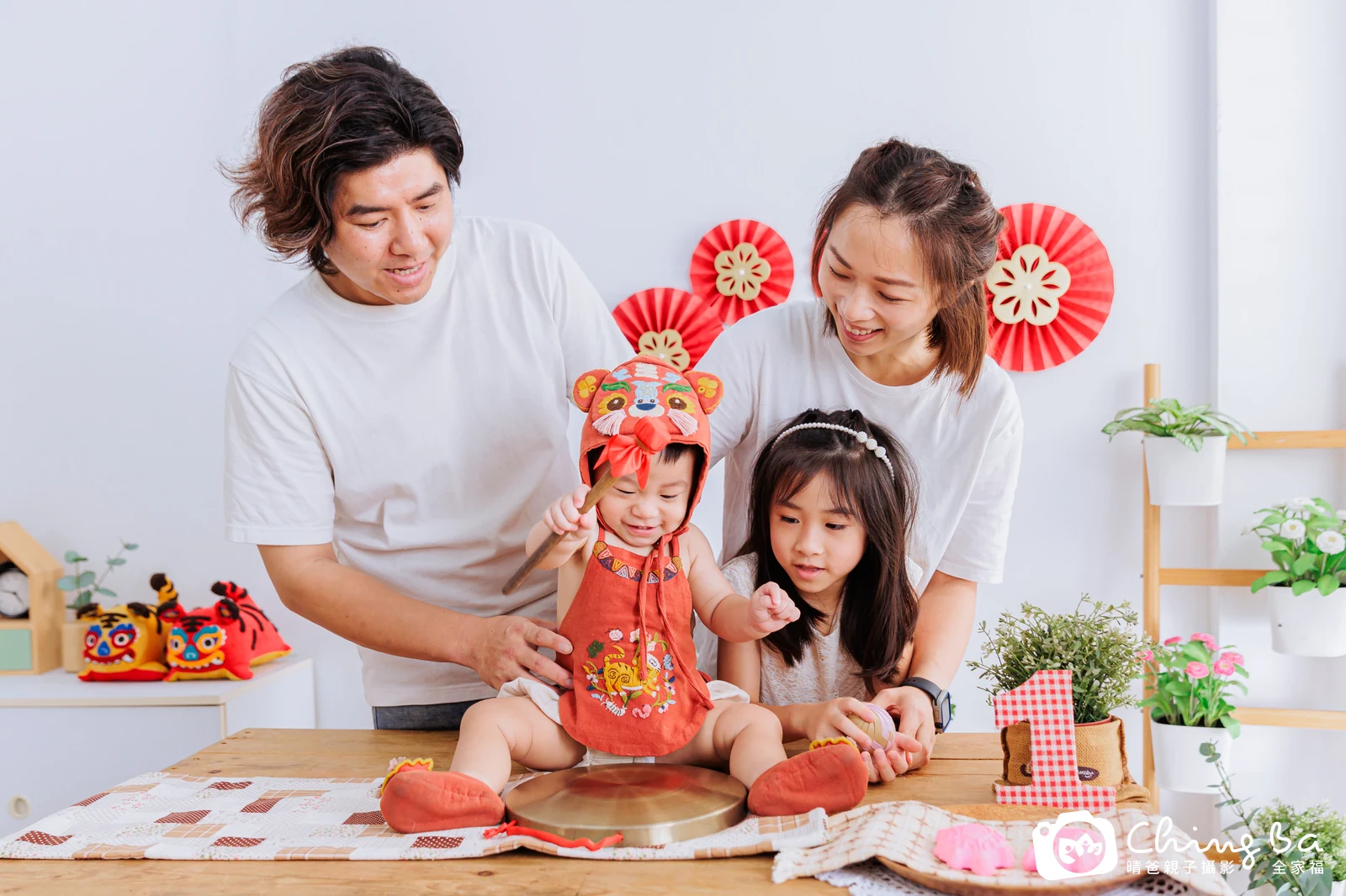 睿睿的抓周時光——晴爸親子攝影