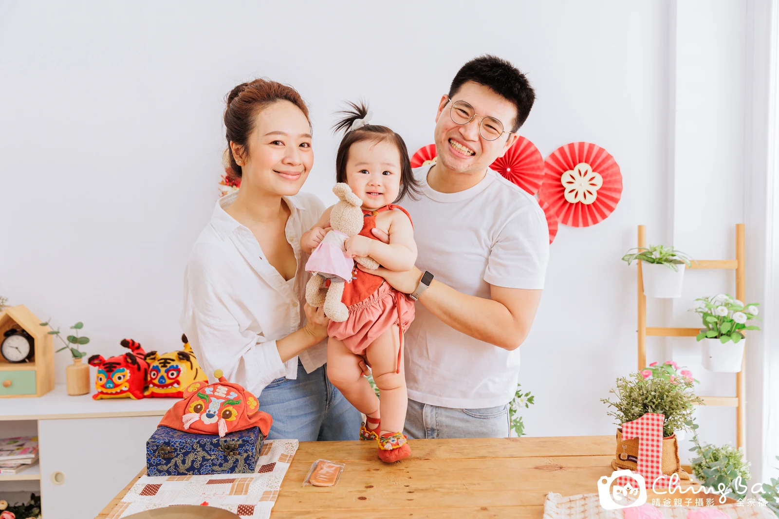 沐沐的抓周時光——晴爸親子攝影