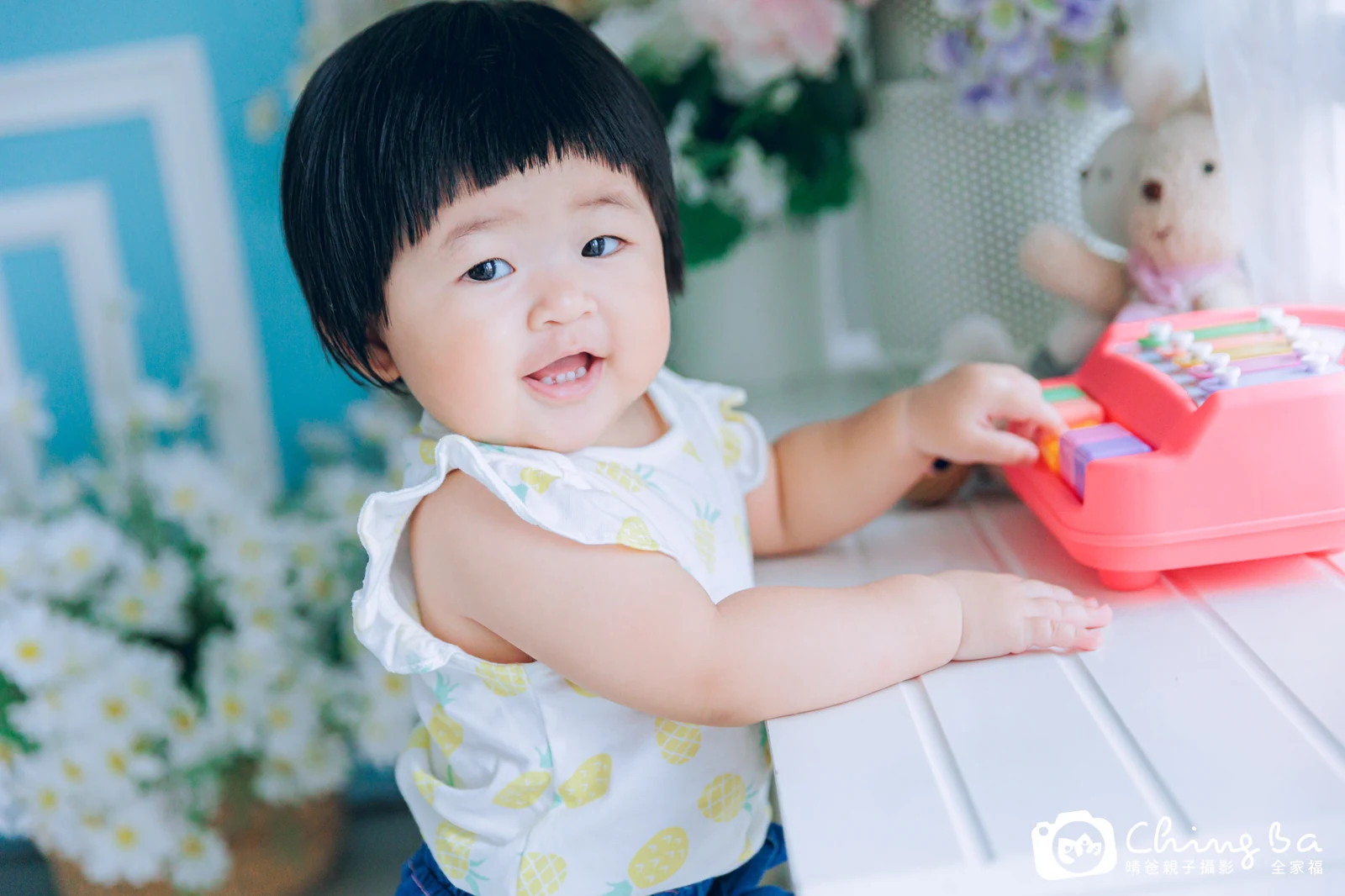 妹哥的抓周時光——晴爸親子攝影