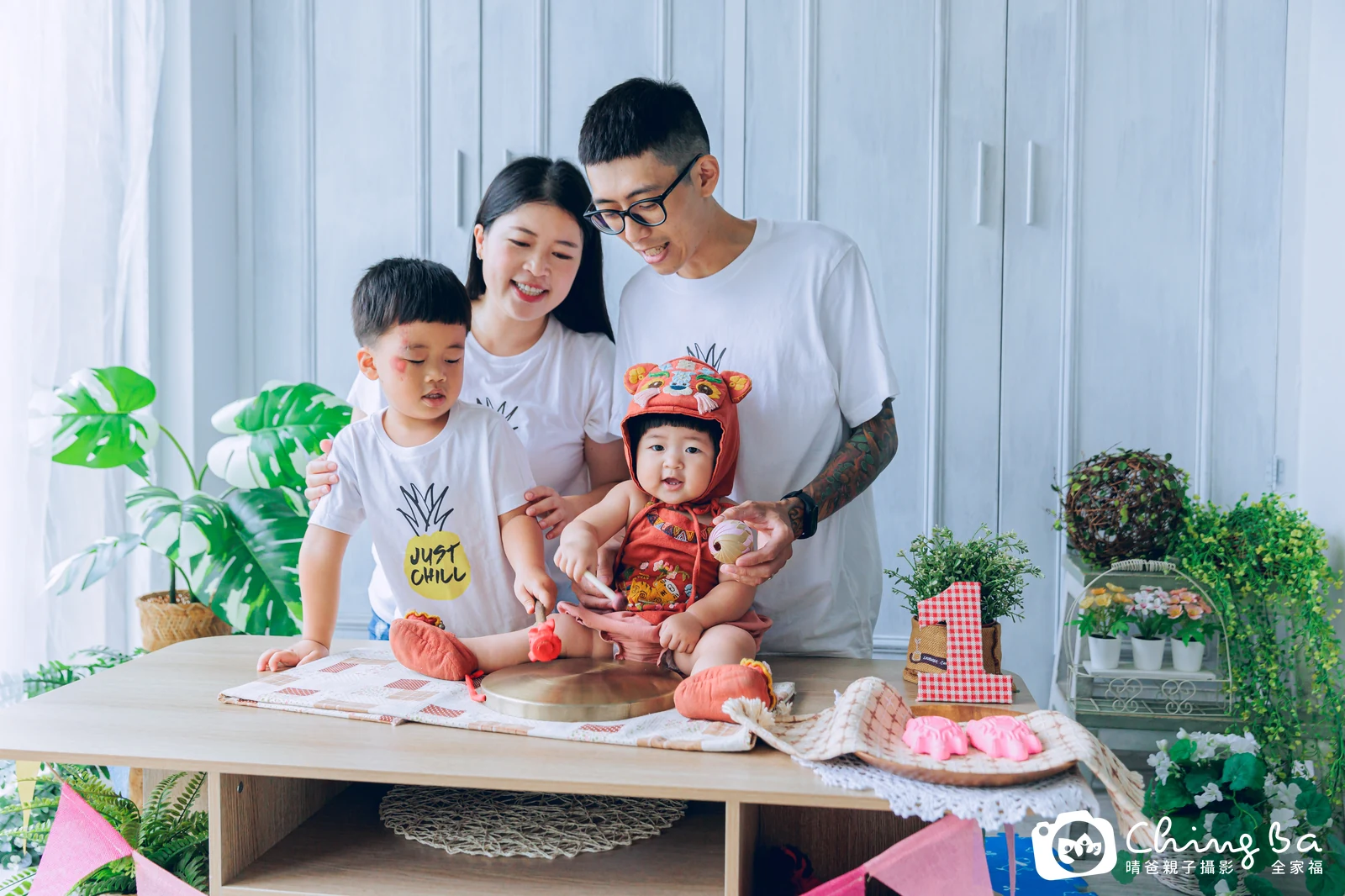 妹哥的抓周時光——晴爸親子攝影
