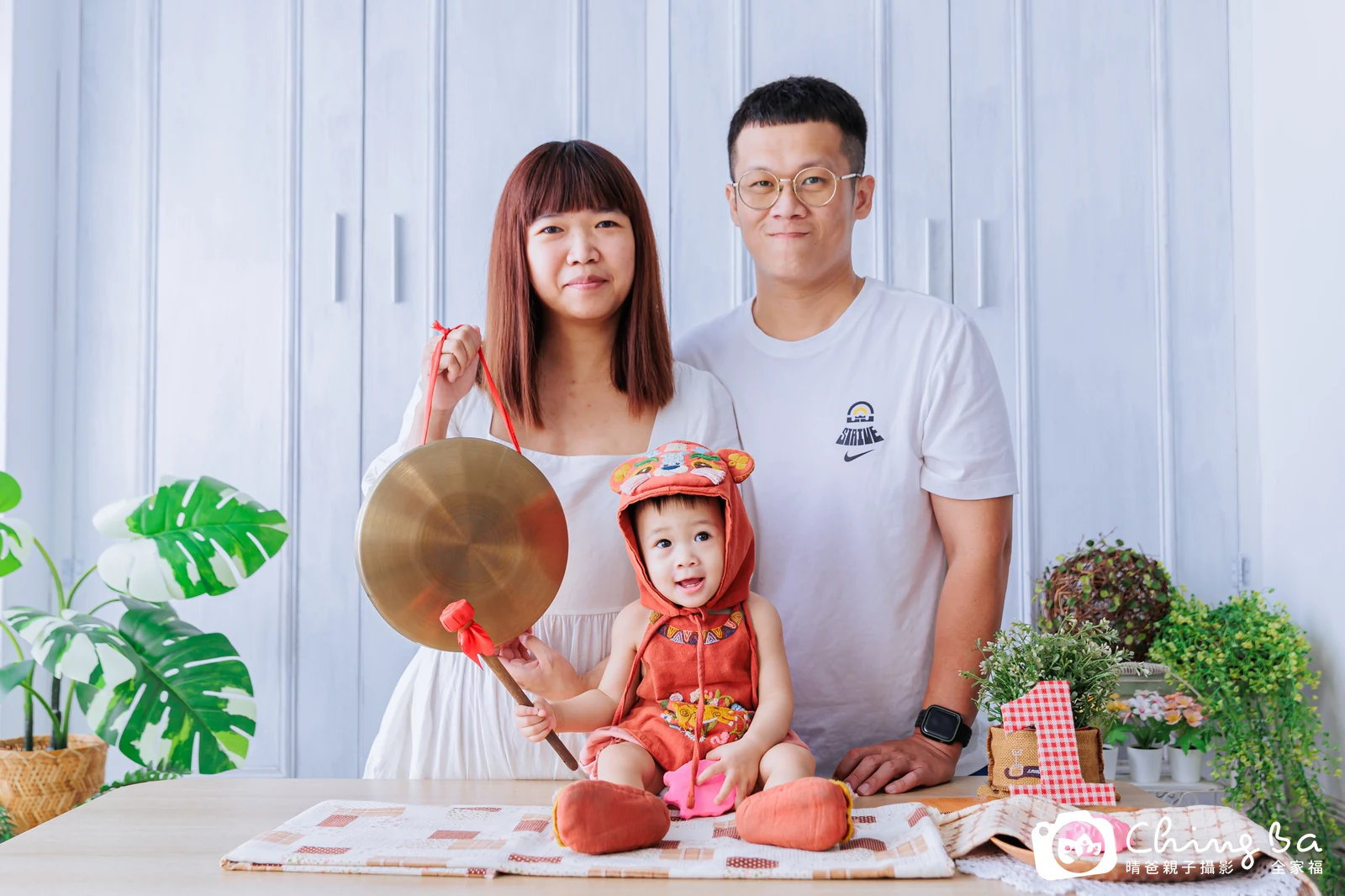 玥寶貝抓周紀念