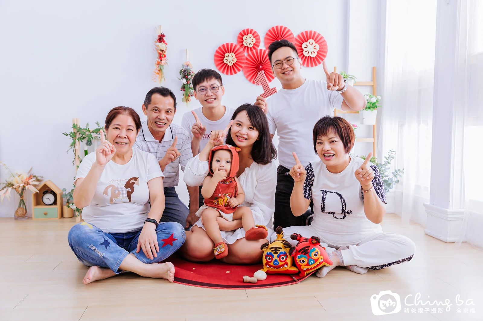 丞丞的抓周時光——晴爸親子攝影