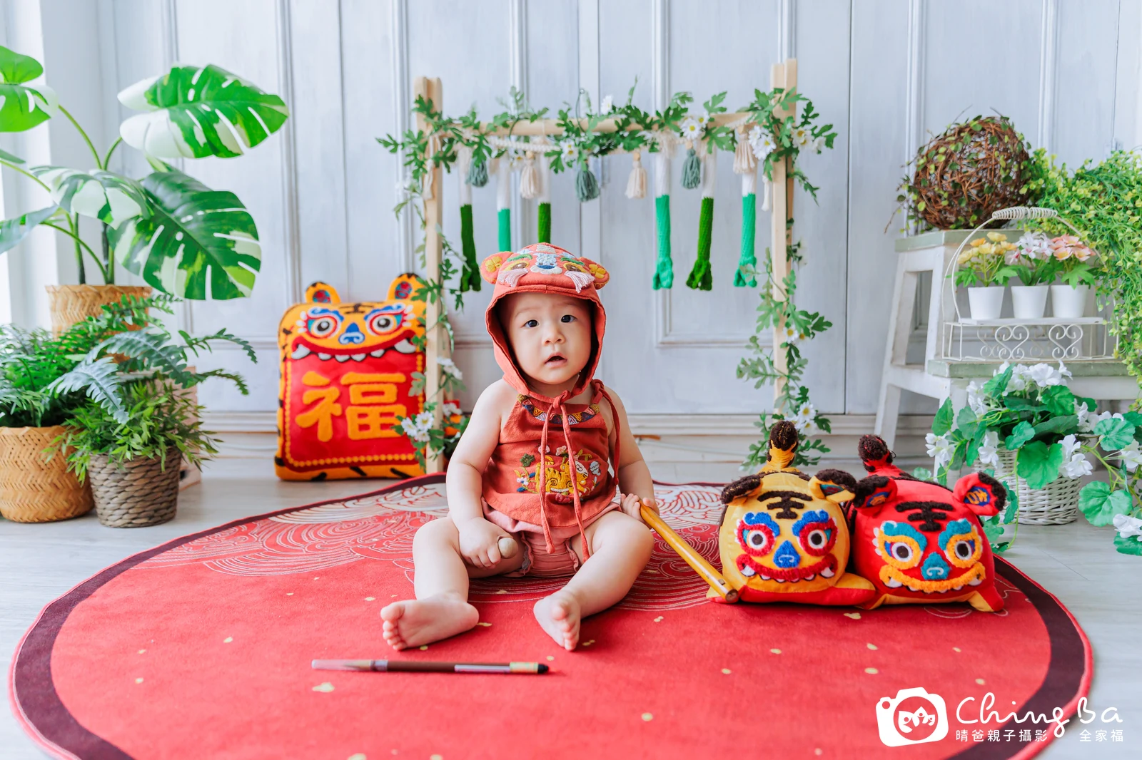 諄諄周歲抓周儀式的紀錄（2023 年秋季・假日場）