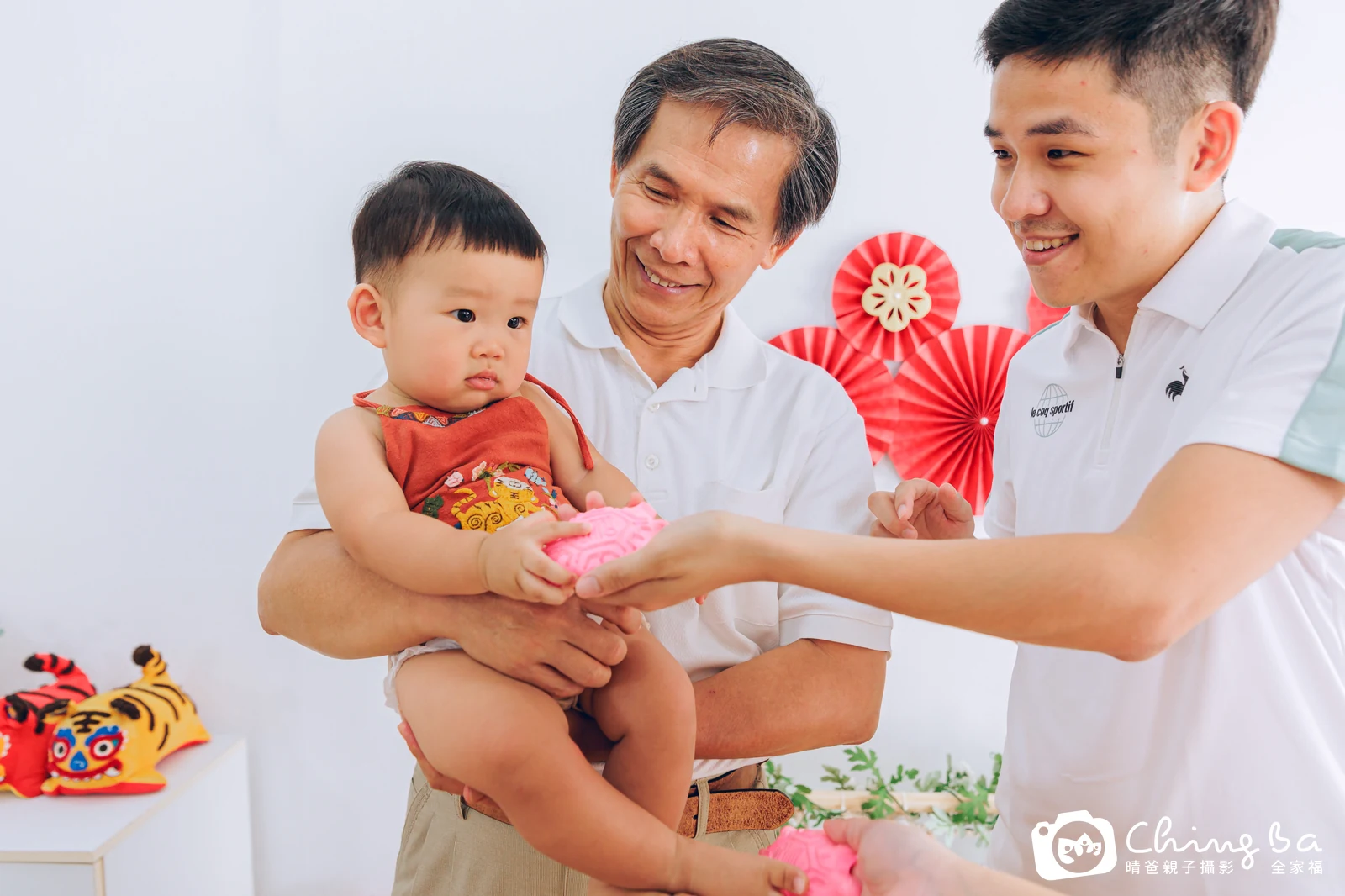 松松的抓周時光——晴爸親子攝影
