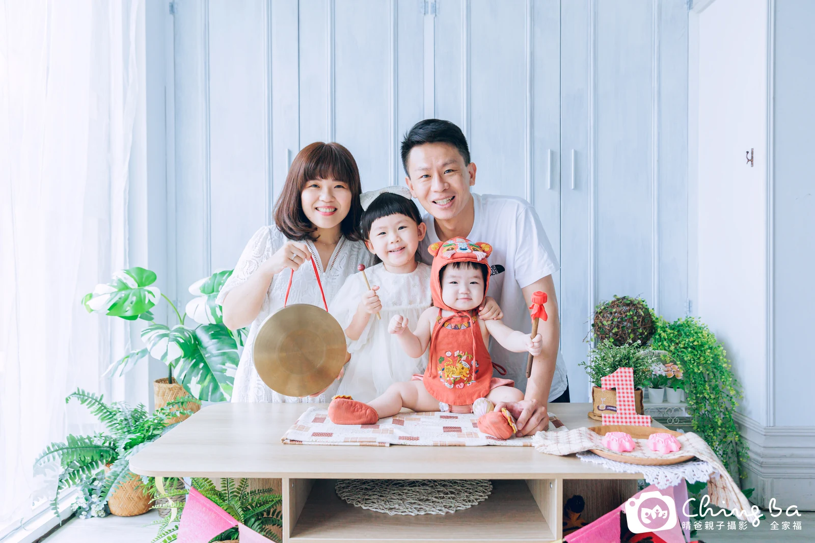 棠棠的抓周時光——晴爸親子攝影
