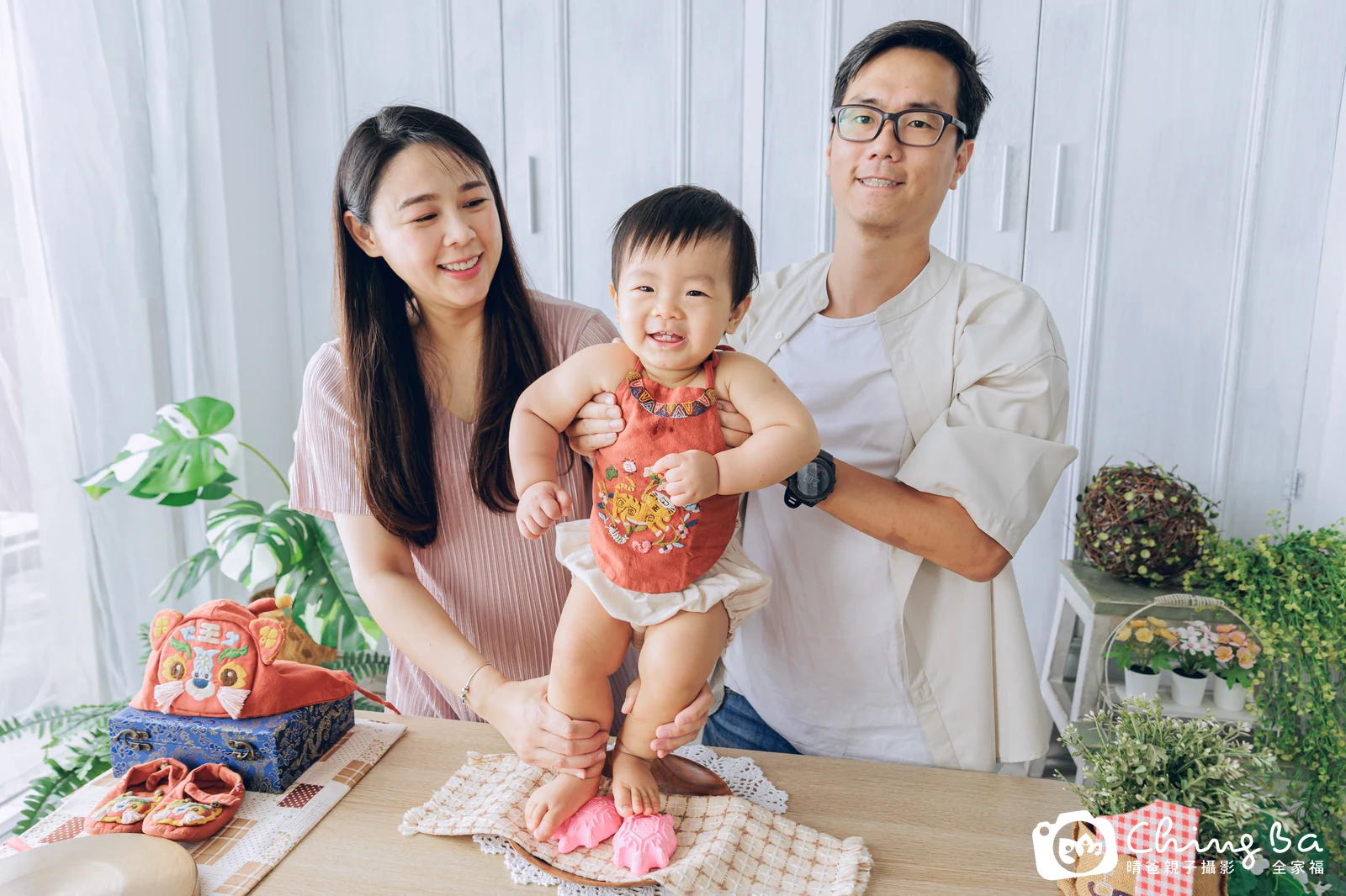 小謙寶貝抓周流程