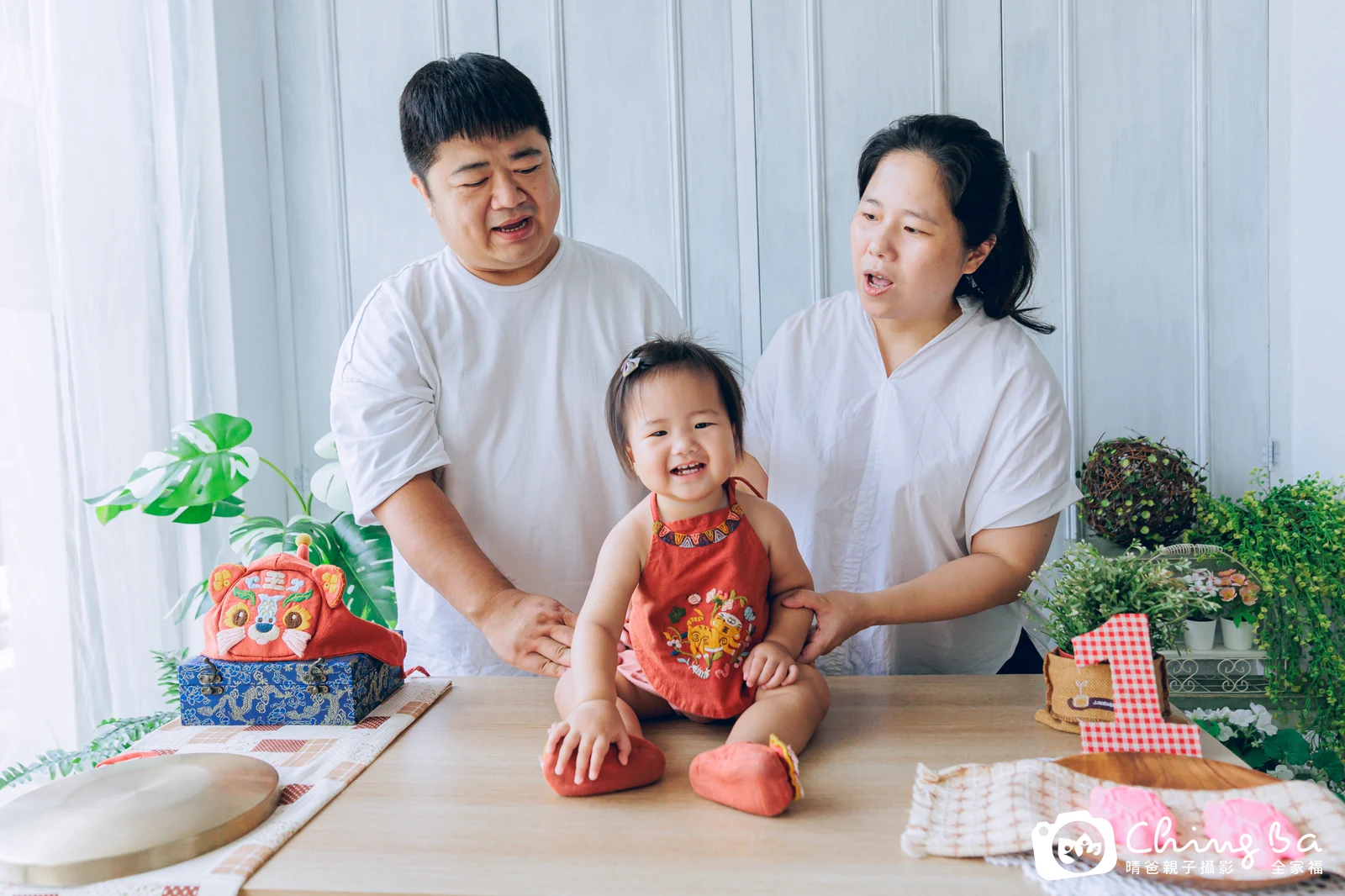 璿璿的抓周時光——晴爸親子攝影