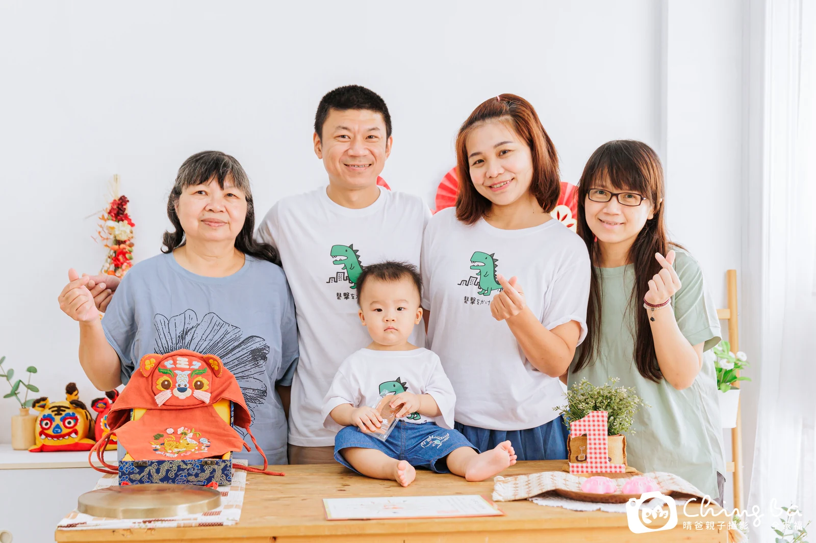 彥彥的抓周時光——晴爸親子攝影