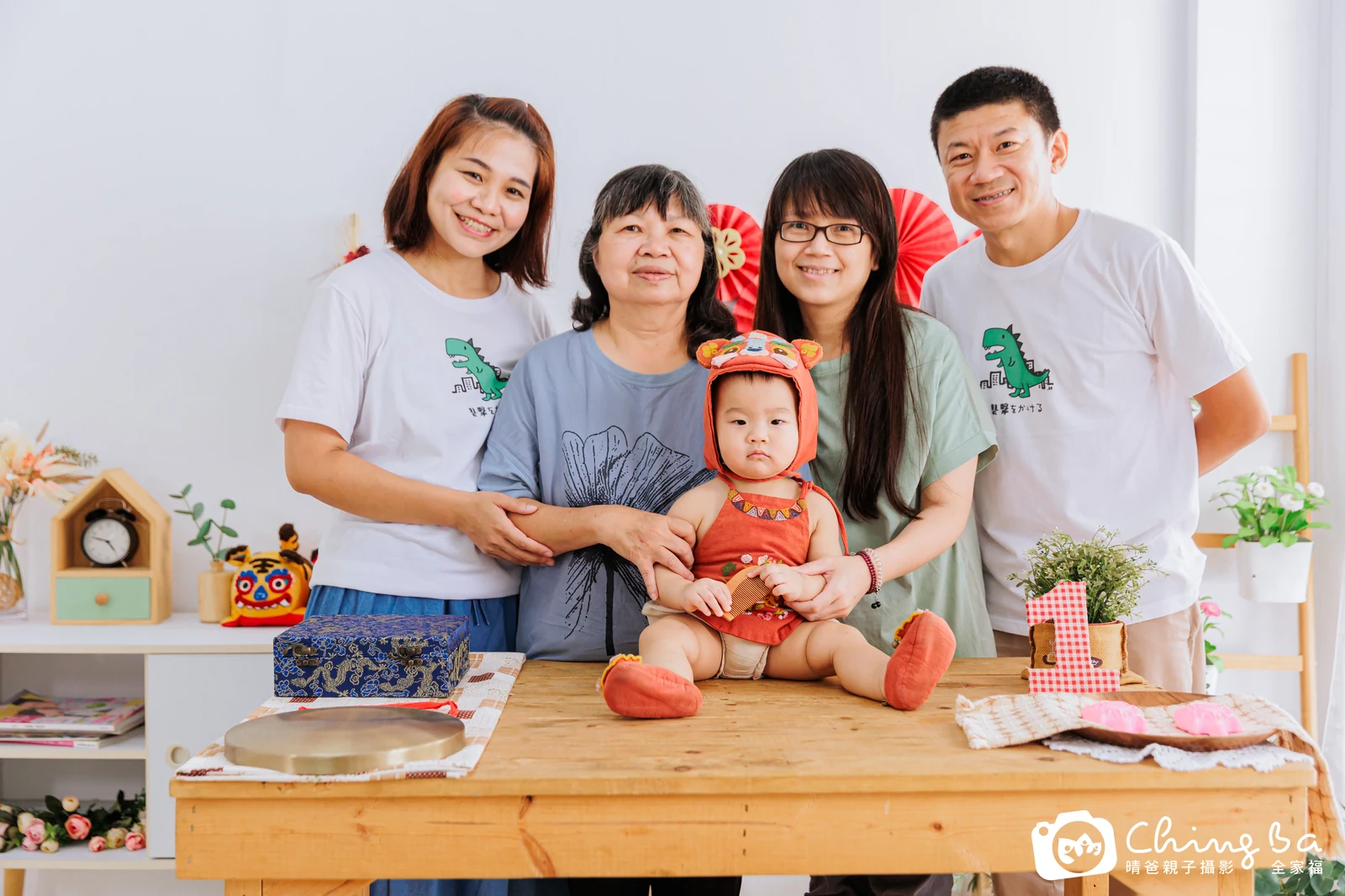 彥彥的抓周時光——晴爸親子攝影