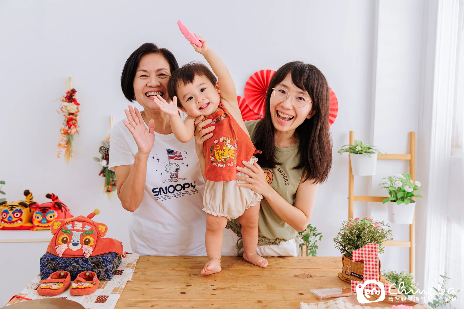 瑀的抓周時光——晴爸親子攝影