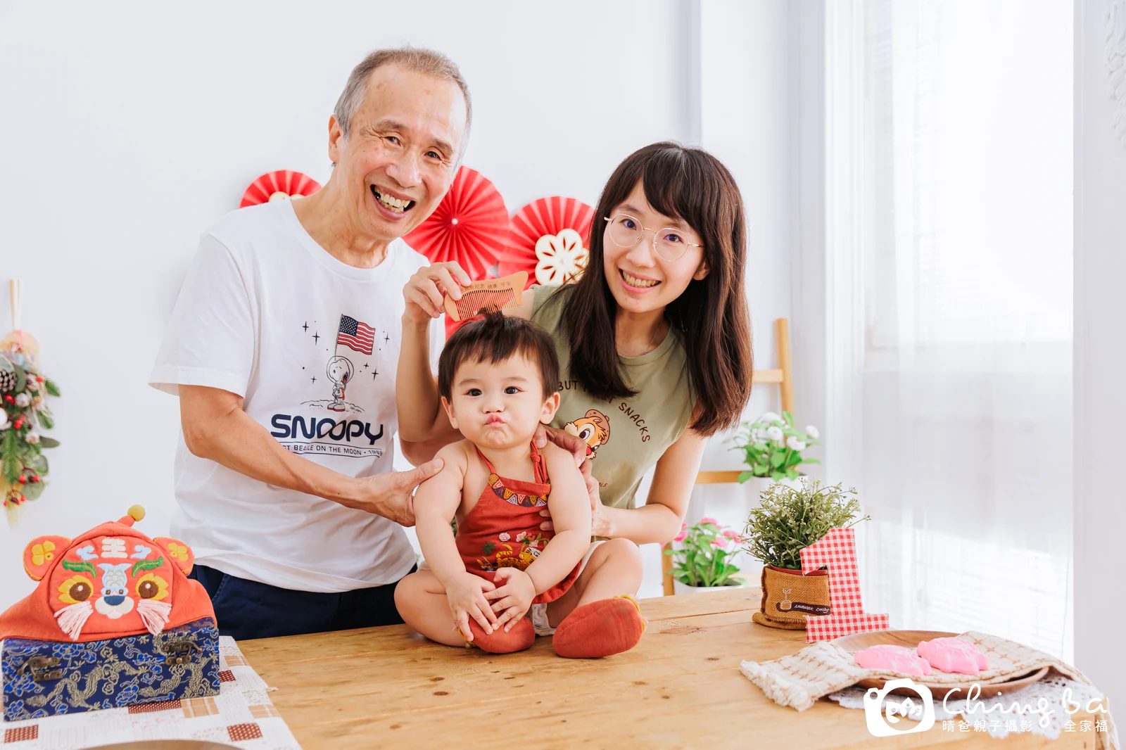 瑀周歲抓周儀式的紀錄（2023 年秋季・平日場）