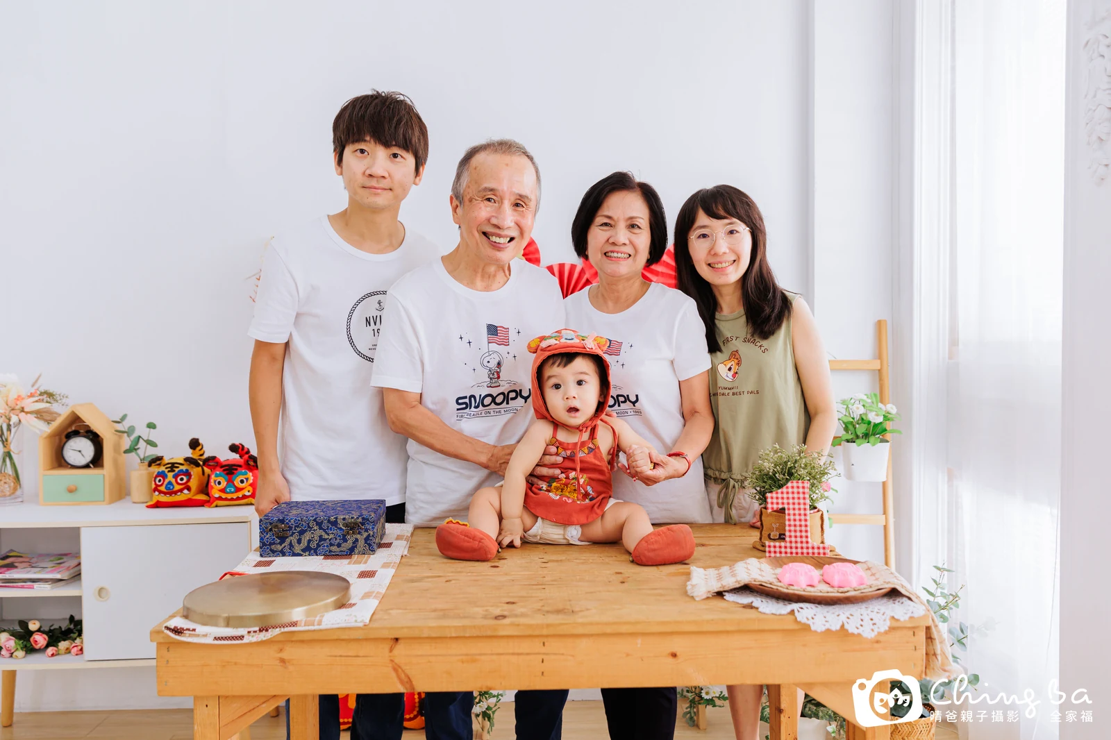瑀的抓周時光——晴爸親子攝影