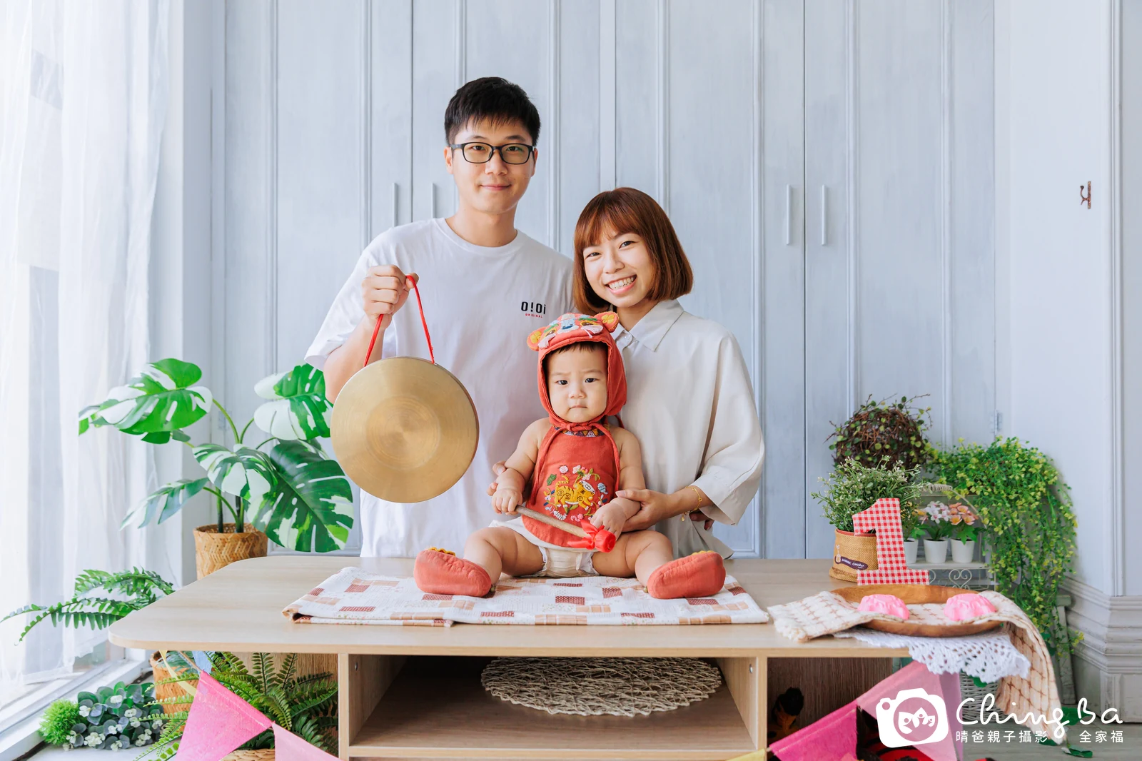 皓皓的抓周時光——晴爸親子攝影