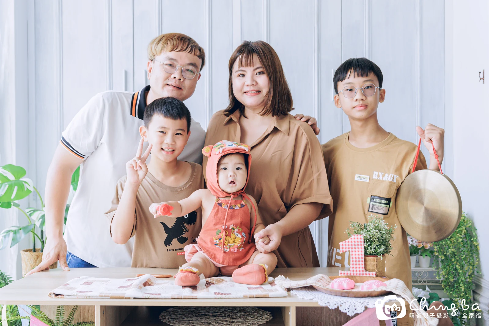 甯的抓周時光——晴爸親子攝影