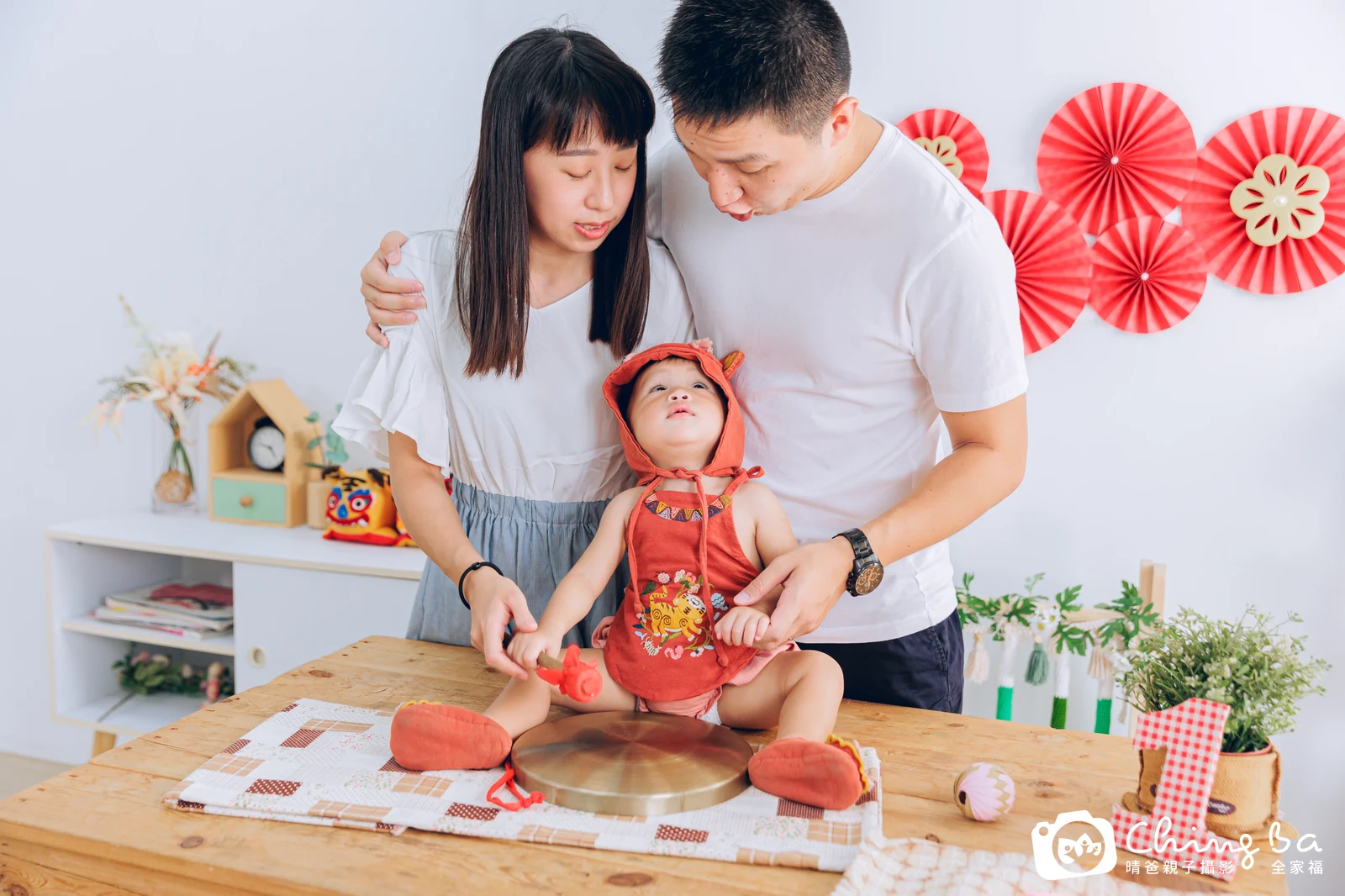 Mia的抓周時光——晴爸親子攝影