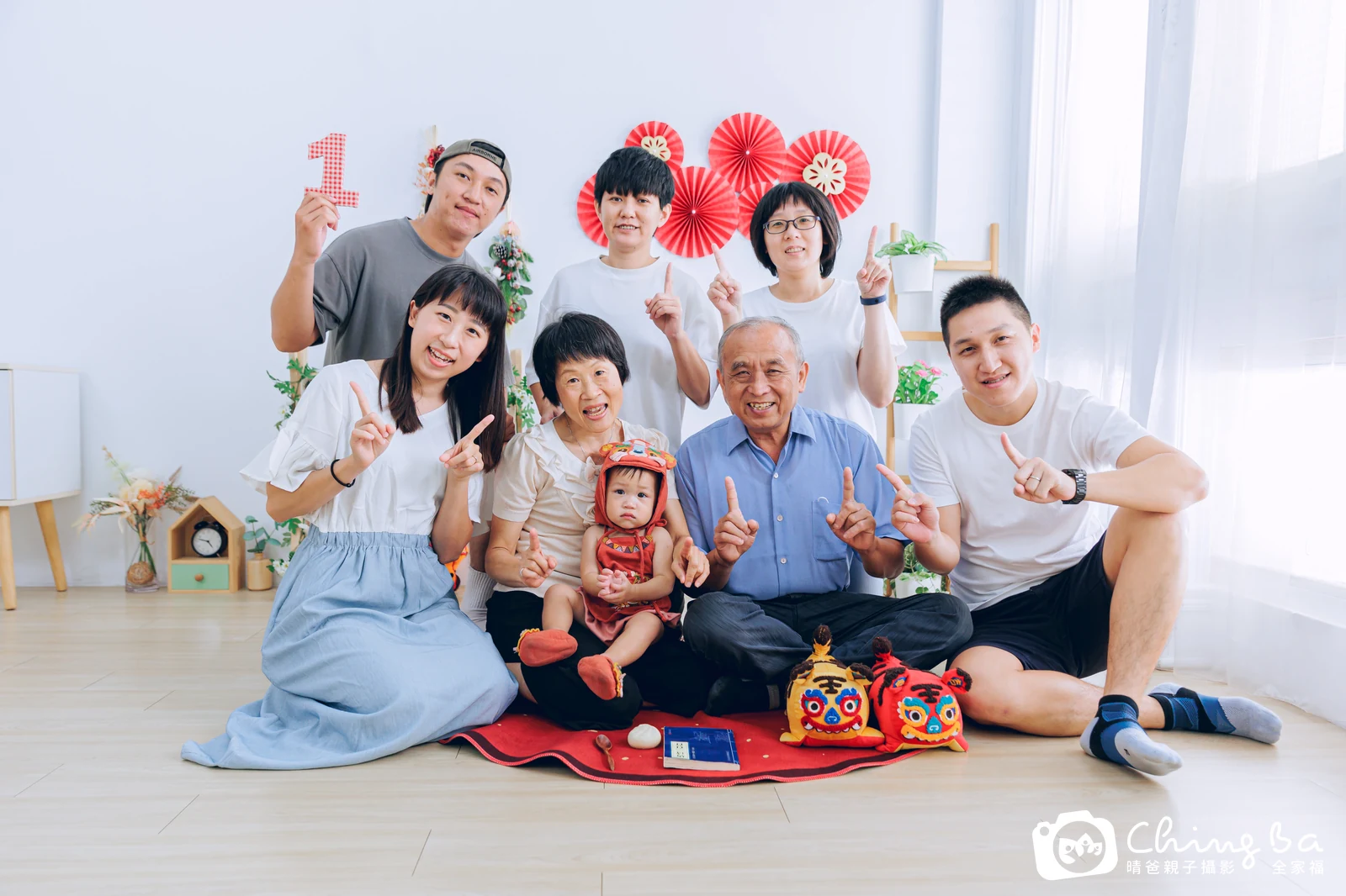 Mia寶貝抓周儀式