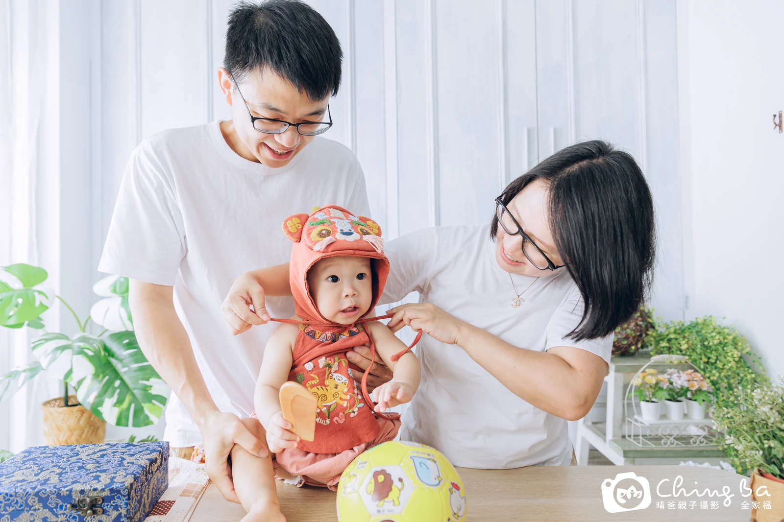 Mika的抓周時光——晴爸親子攝影