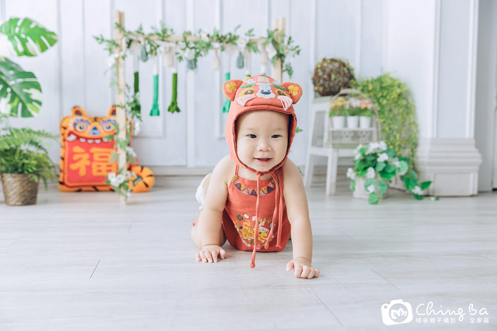 小波的抓周時光——晴爸親子攝影