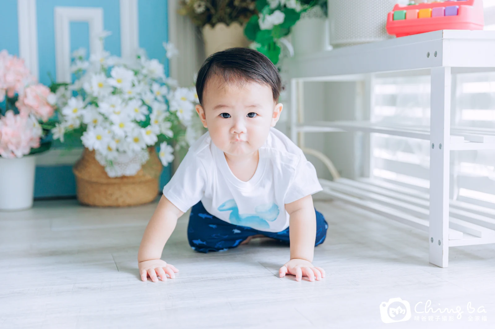 宸宸的抓周時光——晴爸親子攝影