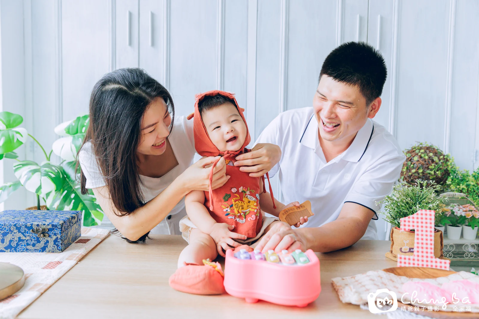 宬宬的抓周時光——晴爸親子攝影