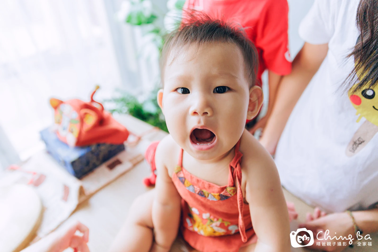 晴晴的抓周時光——晴爸親子攝影