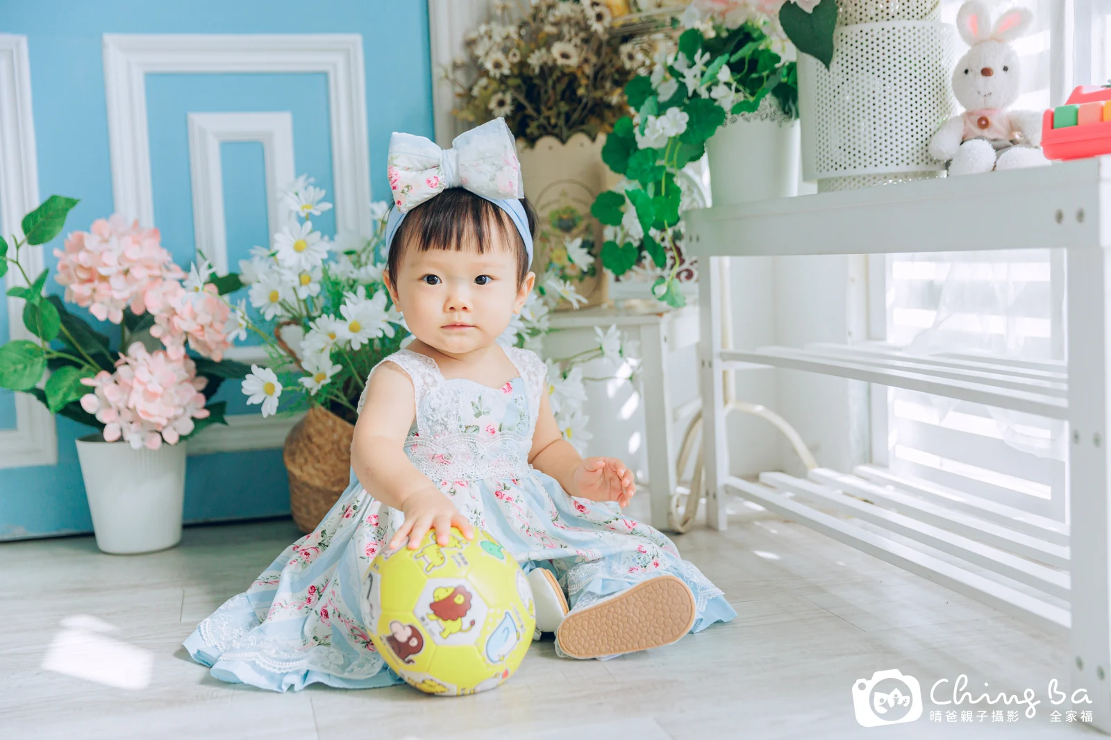 熊小妞的抓周時光——晴爸親子攝影