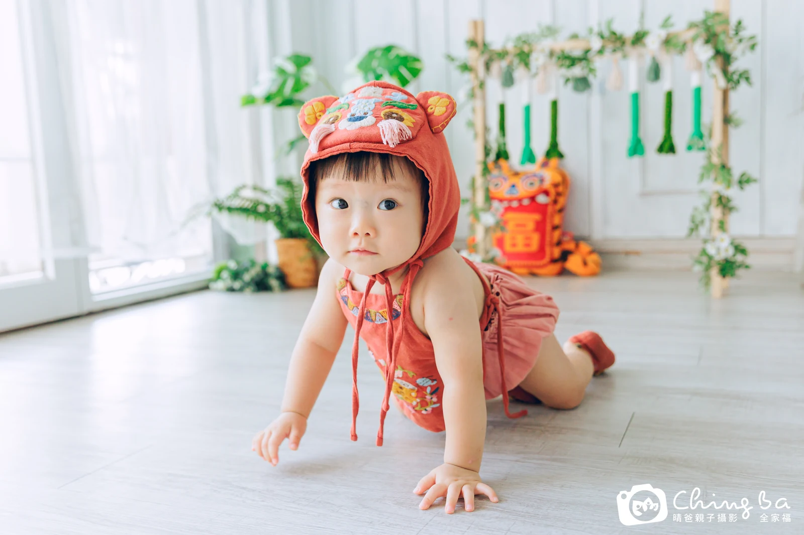 熊小妞的抓周時光——晴爸親子攝影