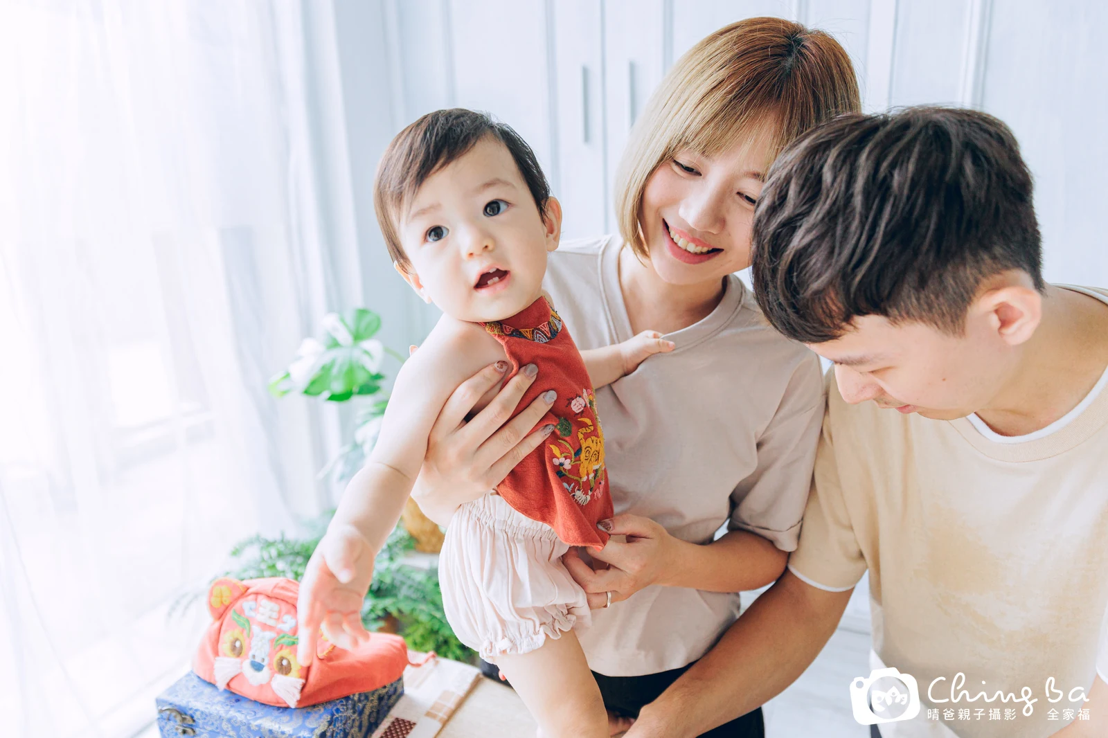 小米的抓周時光——晴爸親子攝影