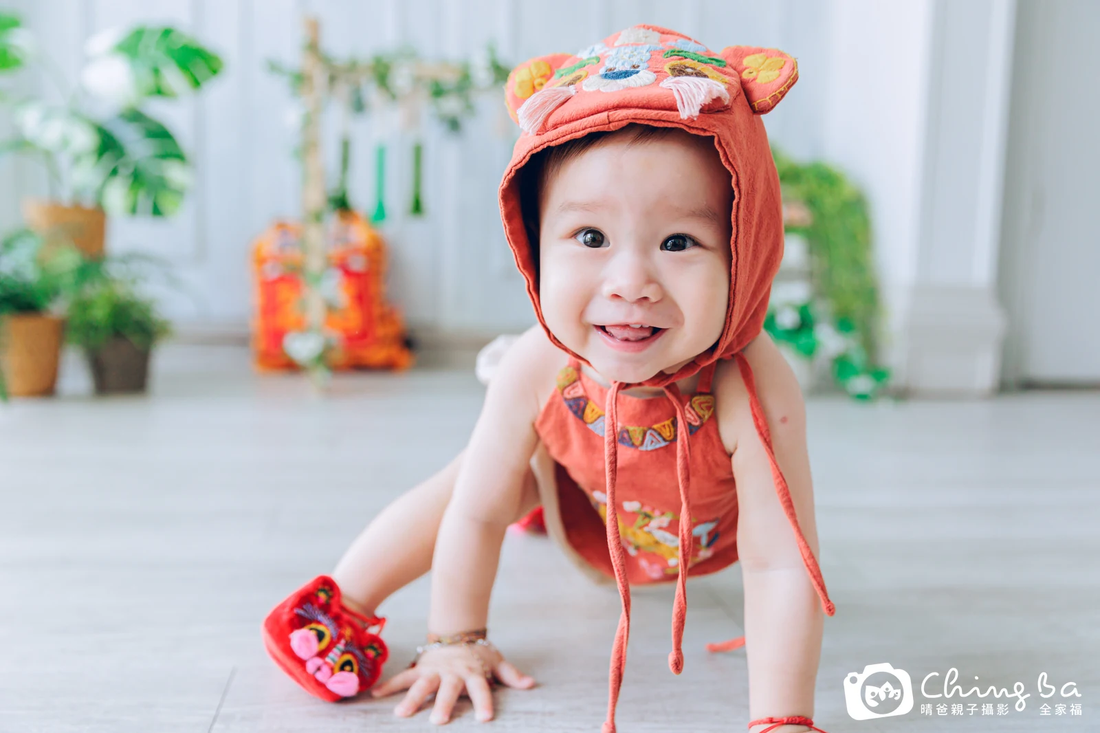 恩的抓周時光——晴爸親子攝影