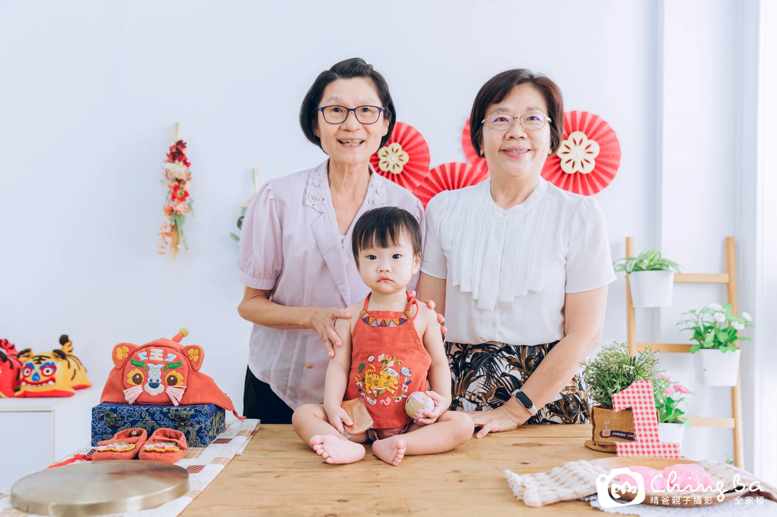 晴的抓周時光——晴爸親子攝影