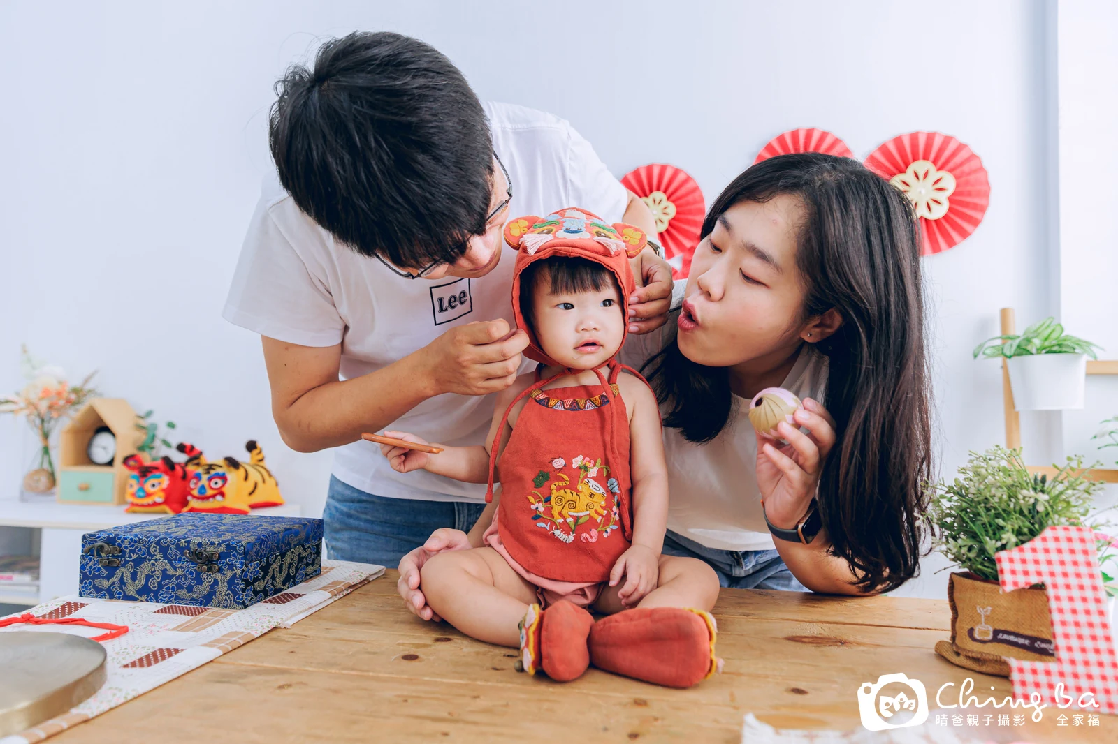 晴的抓周時光——晴爸親子攝影