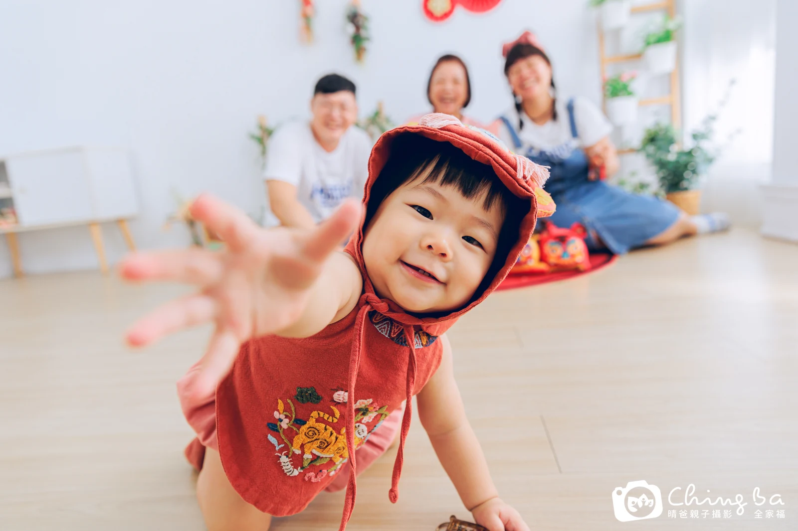 瑤寶貝滿周歲抓周