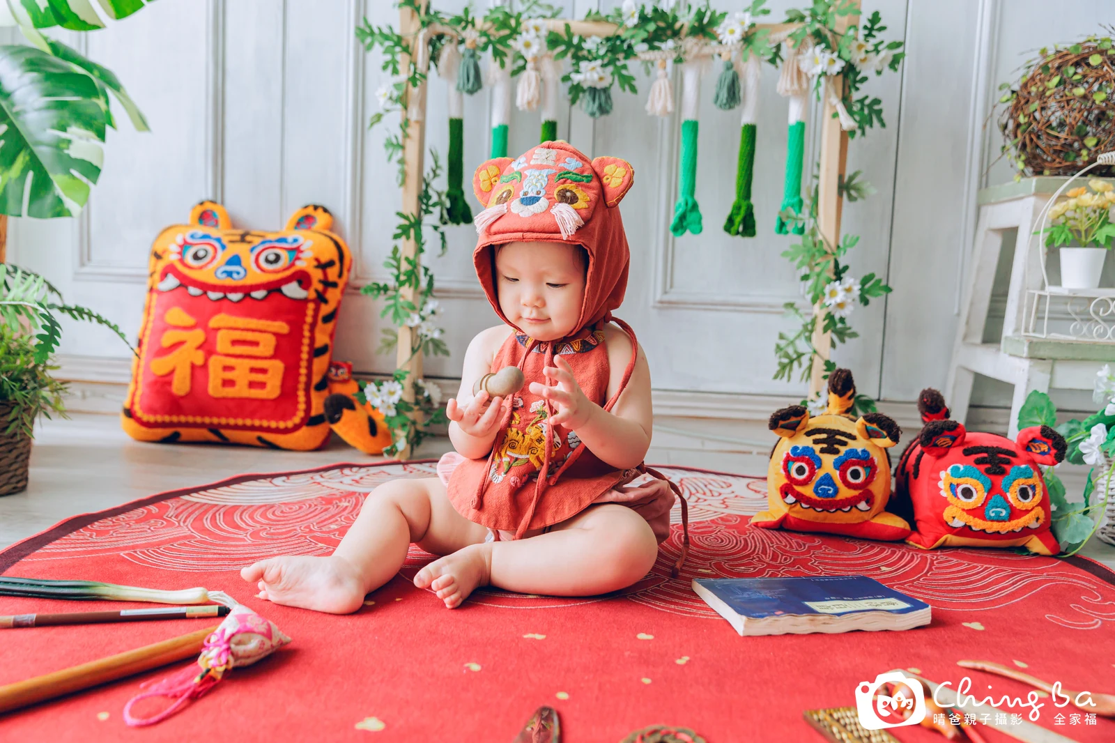 雯的抓周時光——晴爸親子攝影