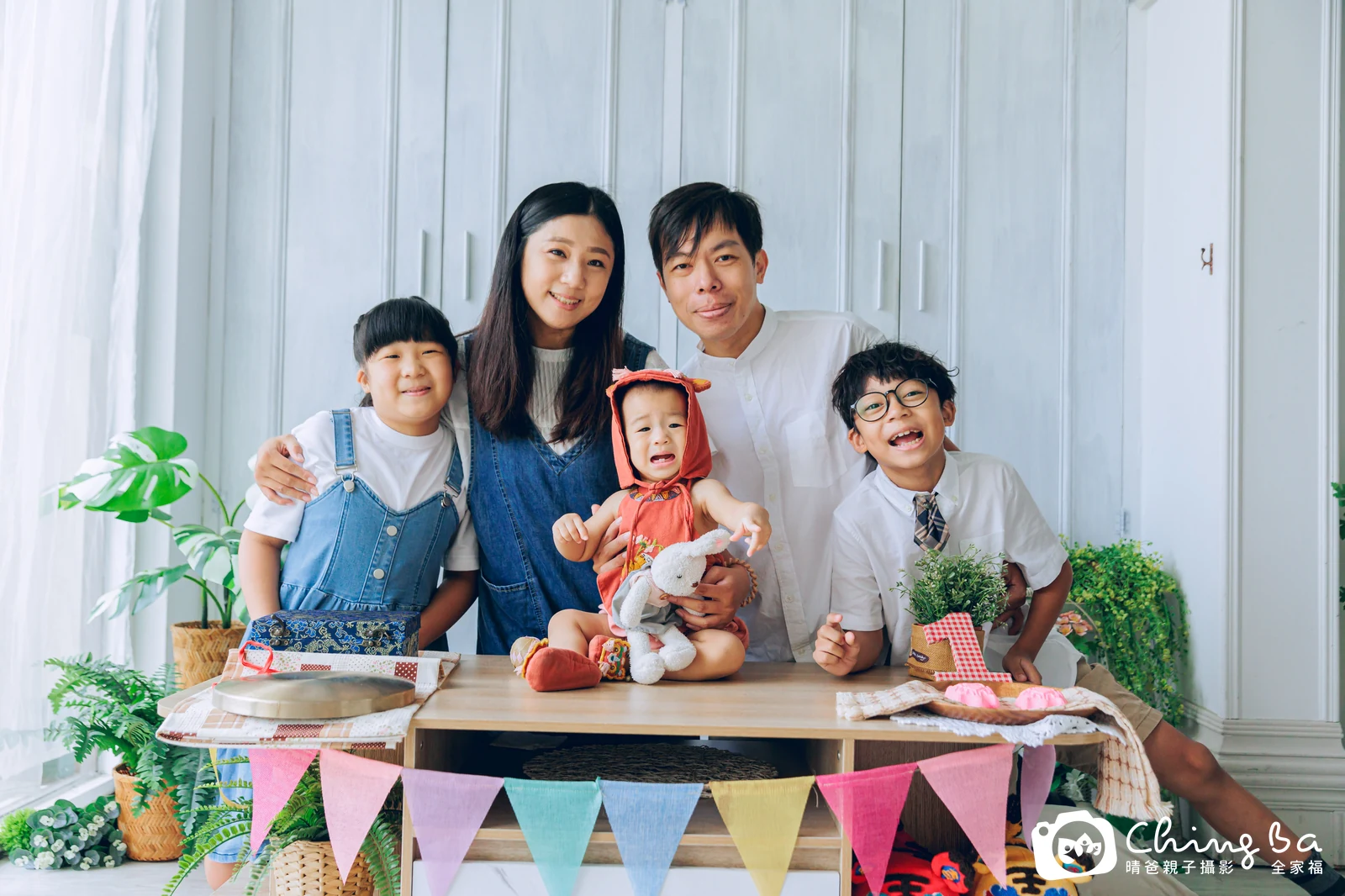 小紅豆的抓周時光——晴爸親子攝影