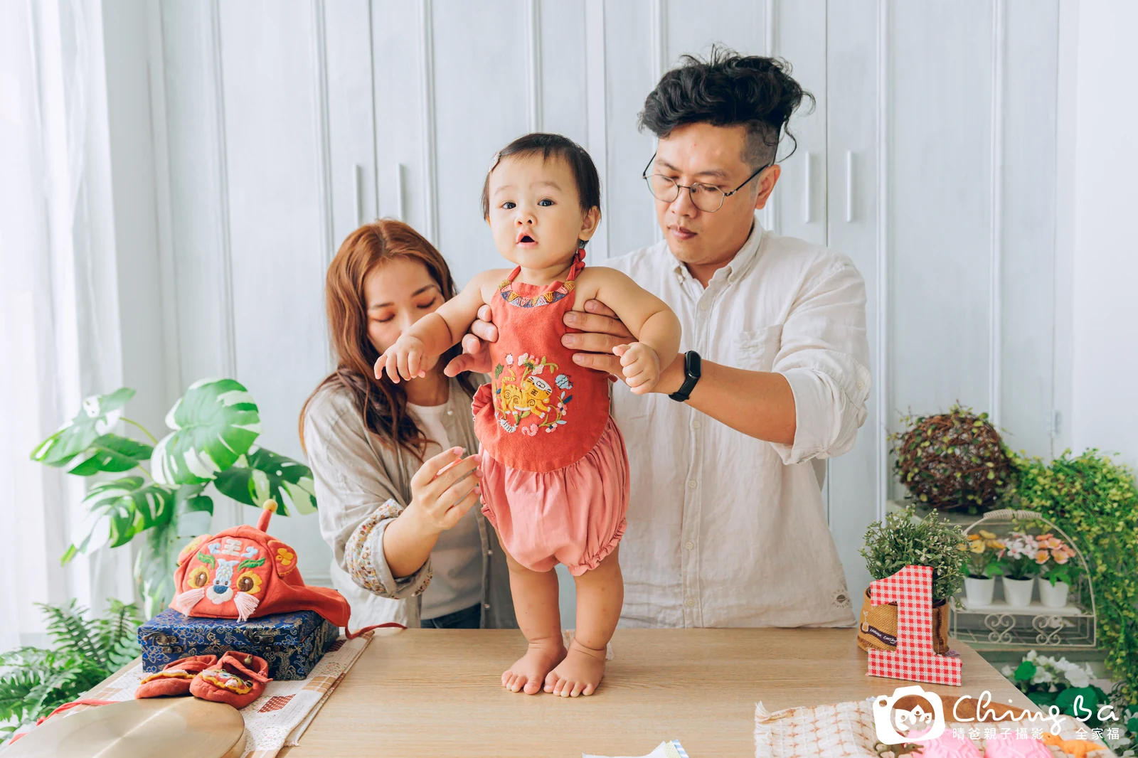 靚的抓周時光——晴爸親子攝影