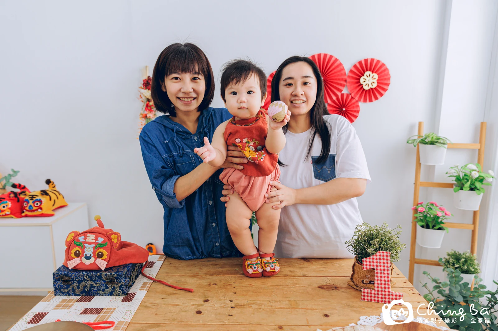 本丸周歲抓周儀式的紀錄（2023 年秋季・假日場）