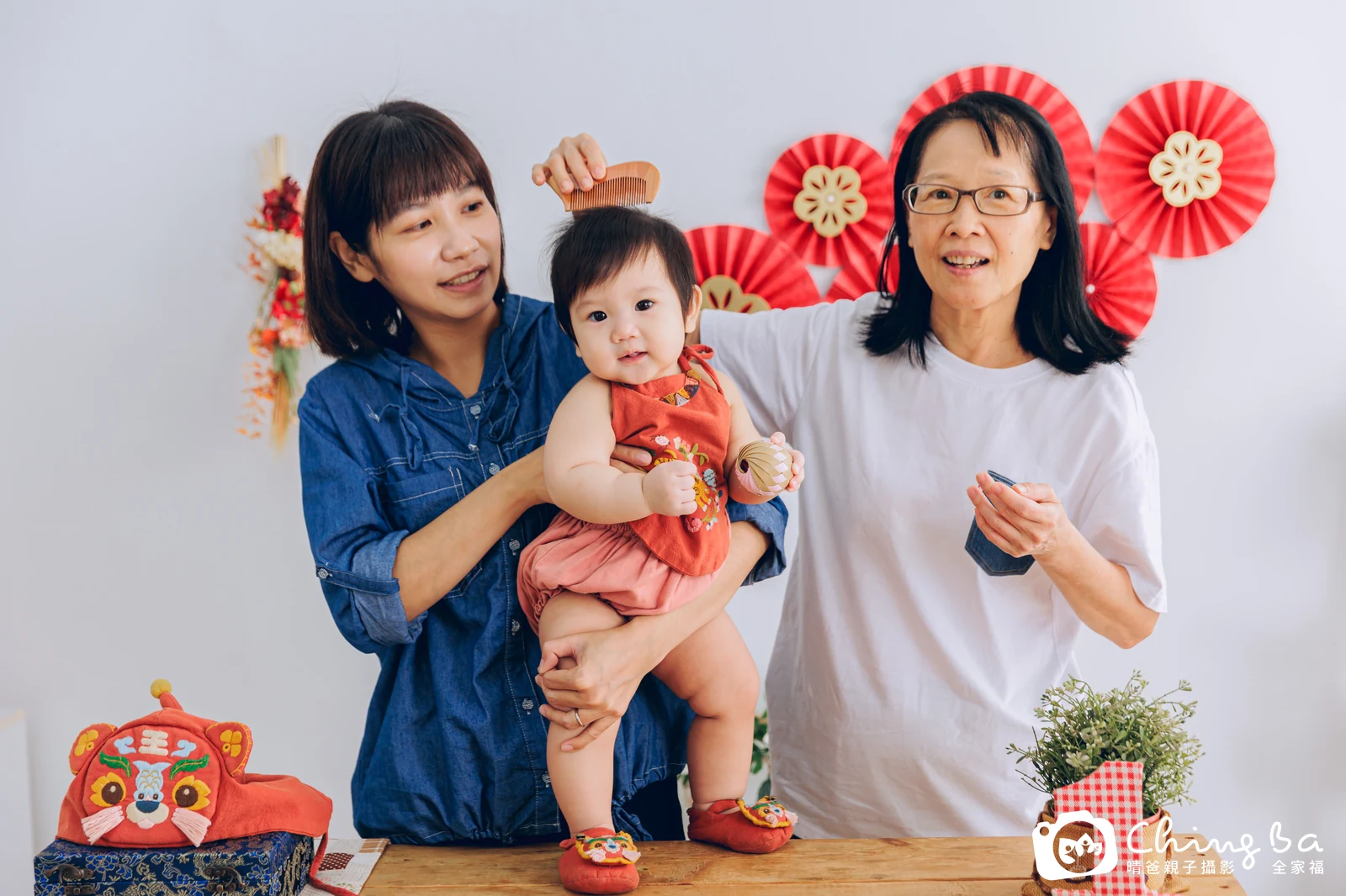 本丸的抓周時光——晴爸親子攝影