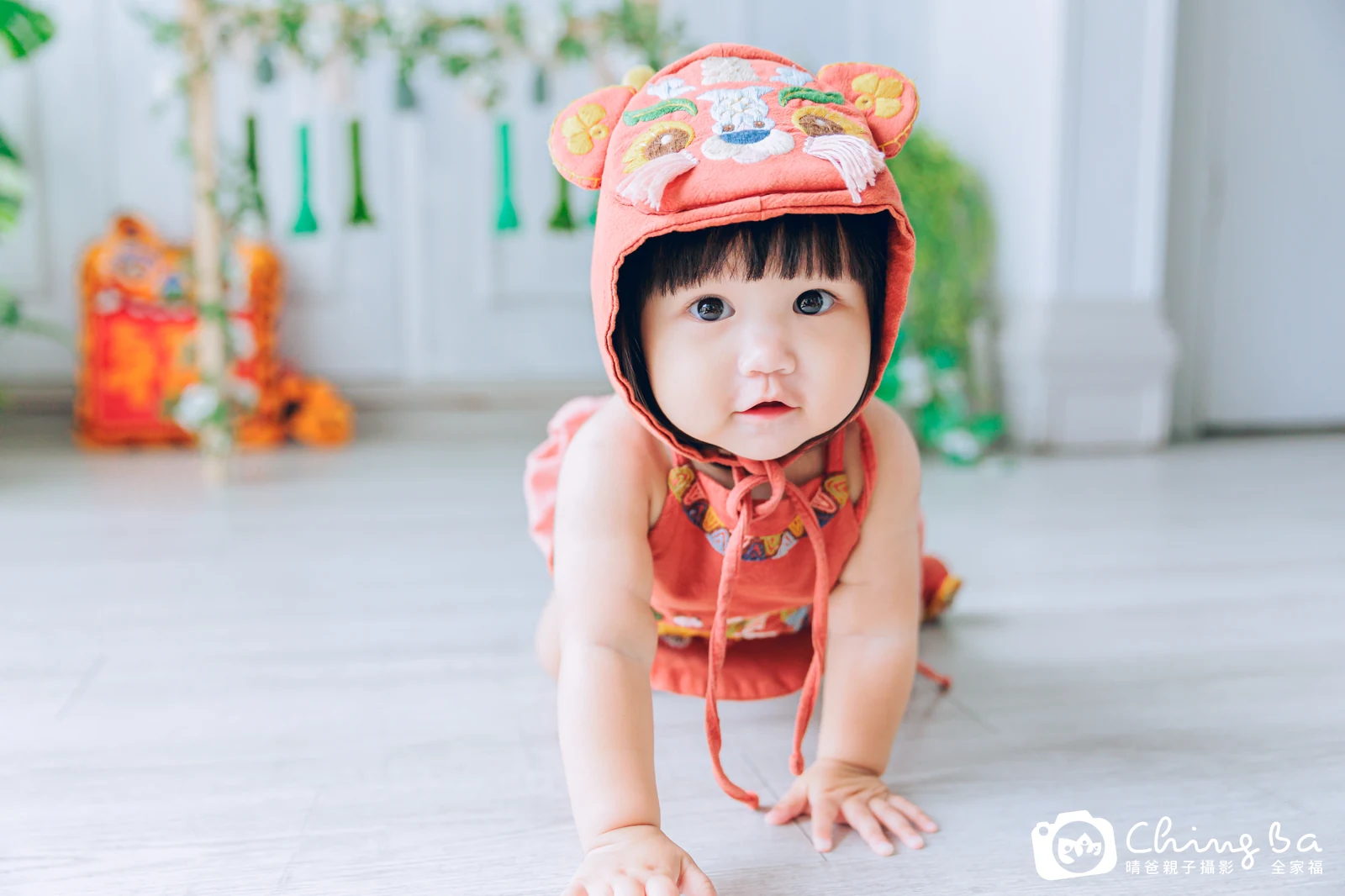 Ellie周歲抓周儀式的紀錄（2023 年秋季・假日場）