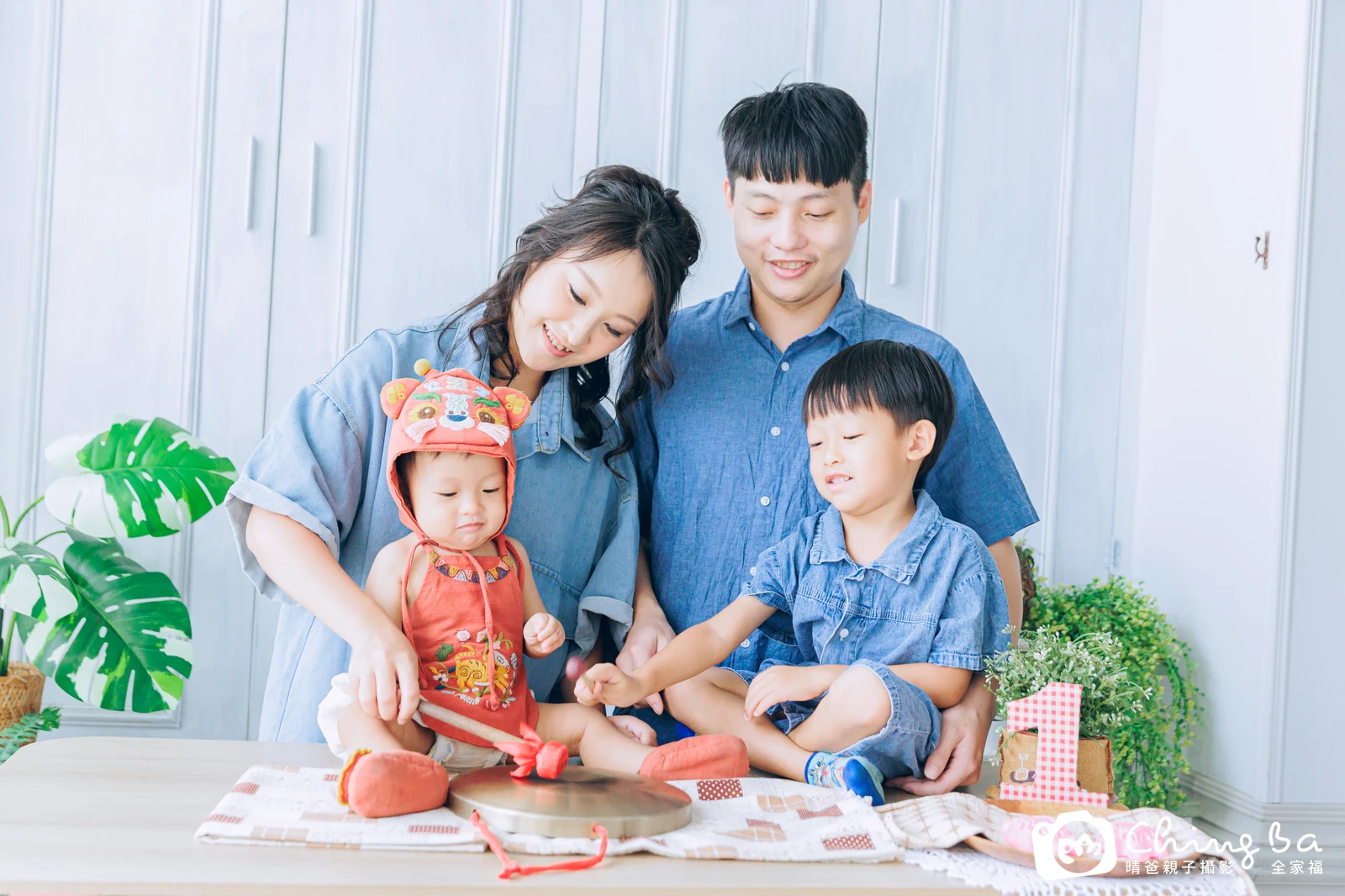 睿睿的抓周時光——晴爸親子攝影